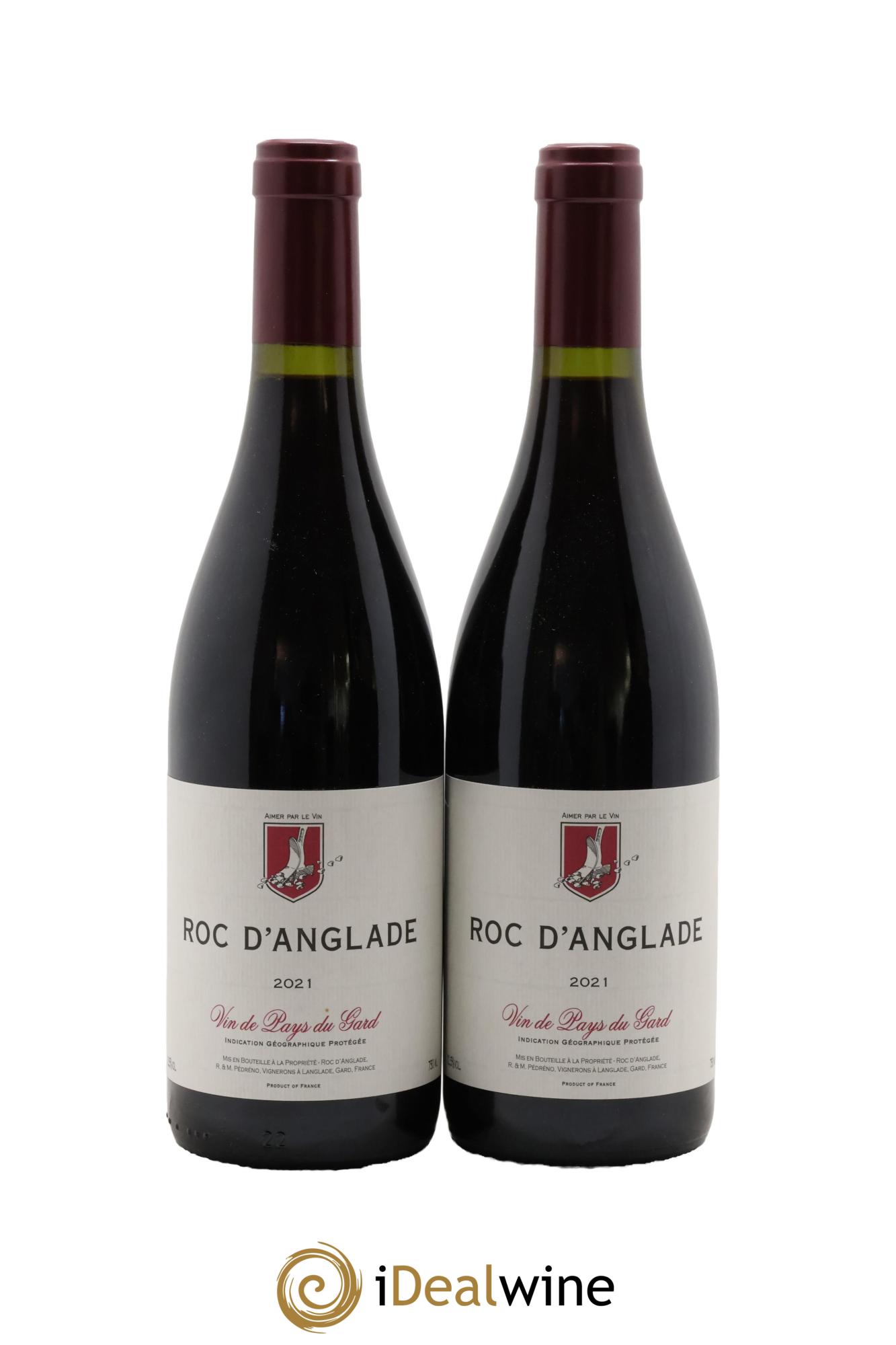 IGP Pays du Gard Roc d'Anglade Rémy Pédréno 2021 - Lot of 2 bottles - 0