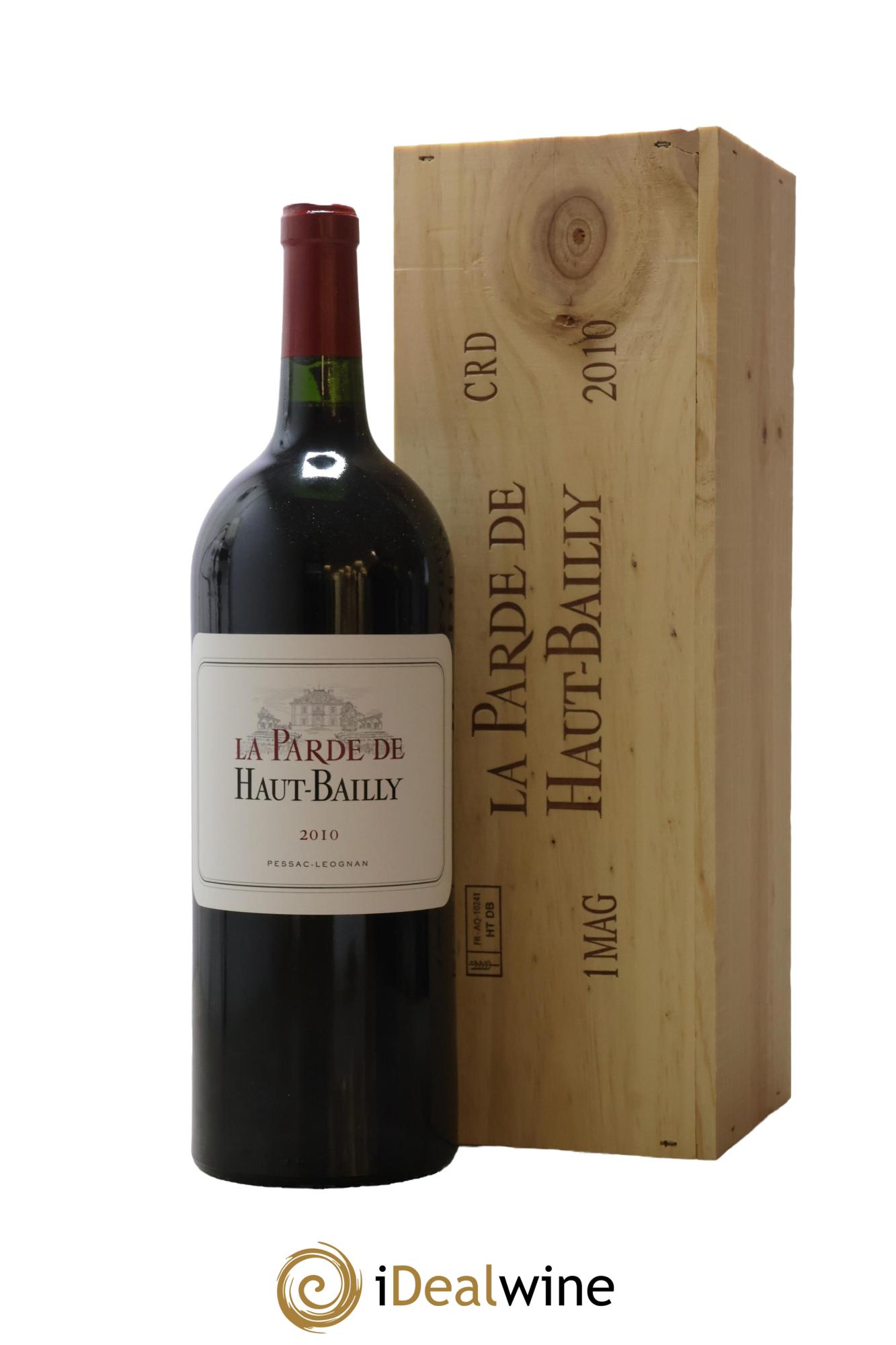 Haut Bailly II (Anciennement La Parde de Haut-Bailly) Second Vin 2010 - Lot de 1 magnum - 1