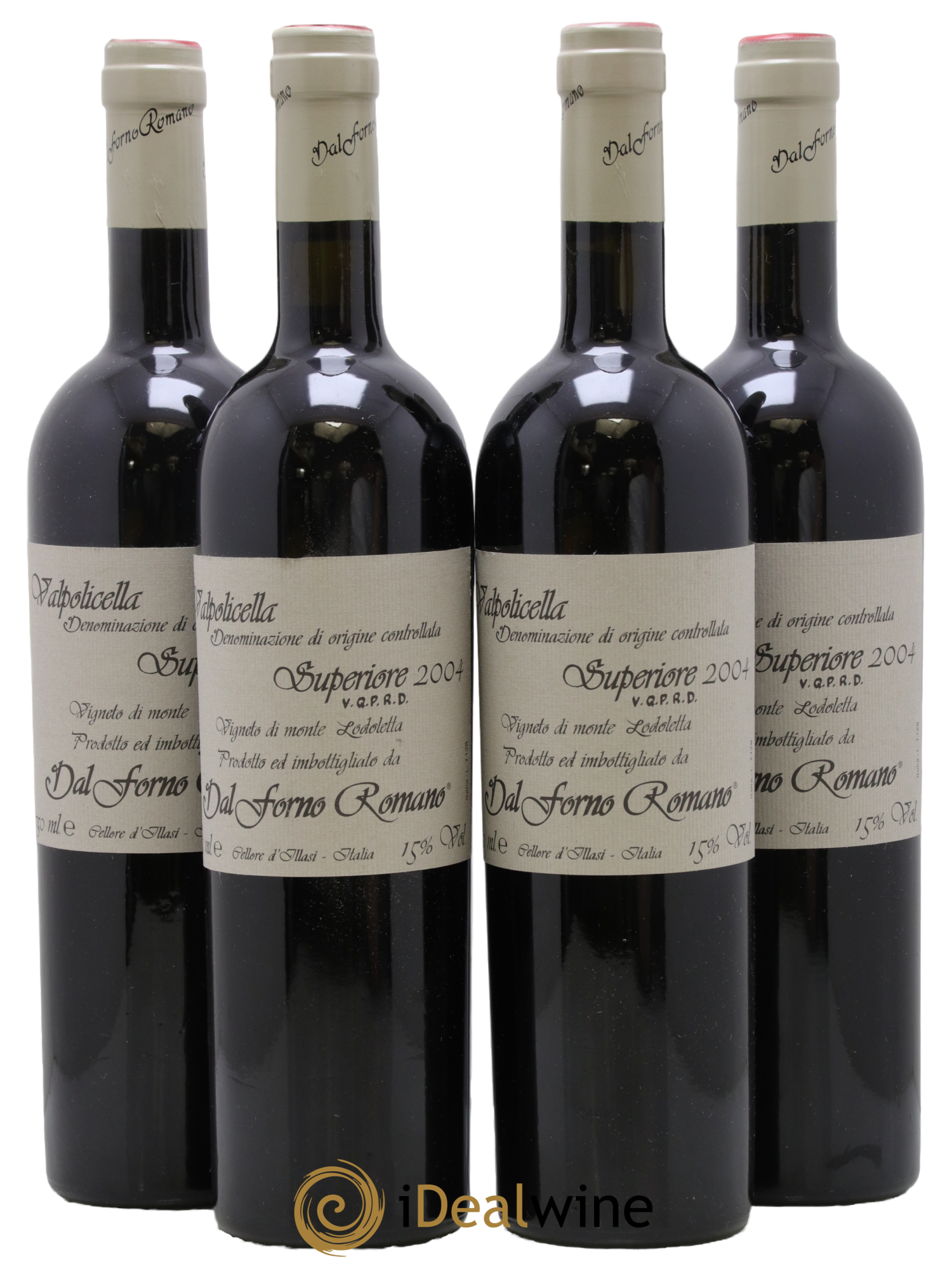Valpolicella Superiore DOC Monte Lodoletta Dal Forno Romano 2004 - Lot de 4 bouteilles - 0