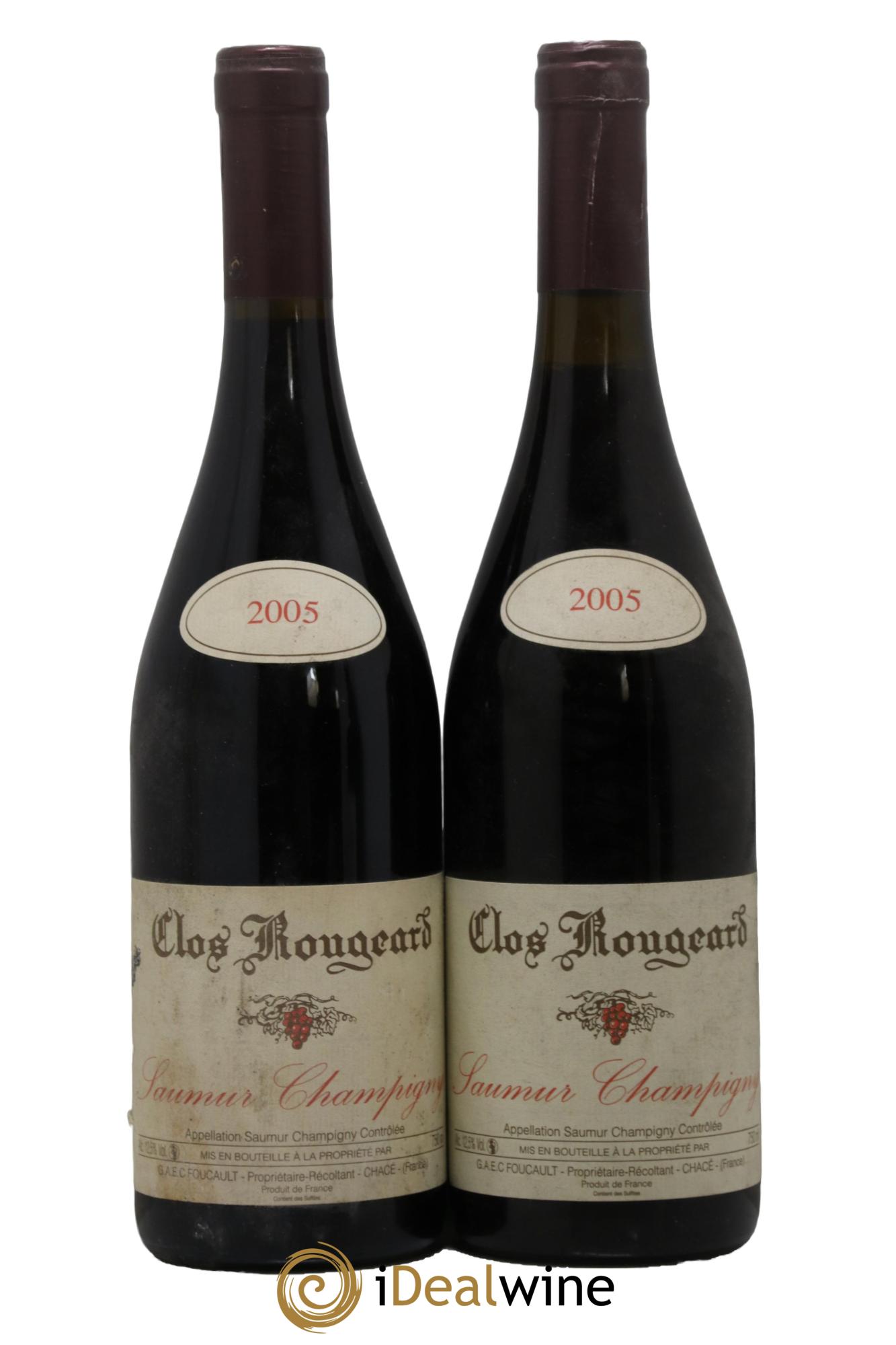 Saumur-Champigny Clos Rougeard 2005 - Lotto di 2 bottiglie - 0