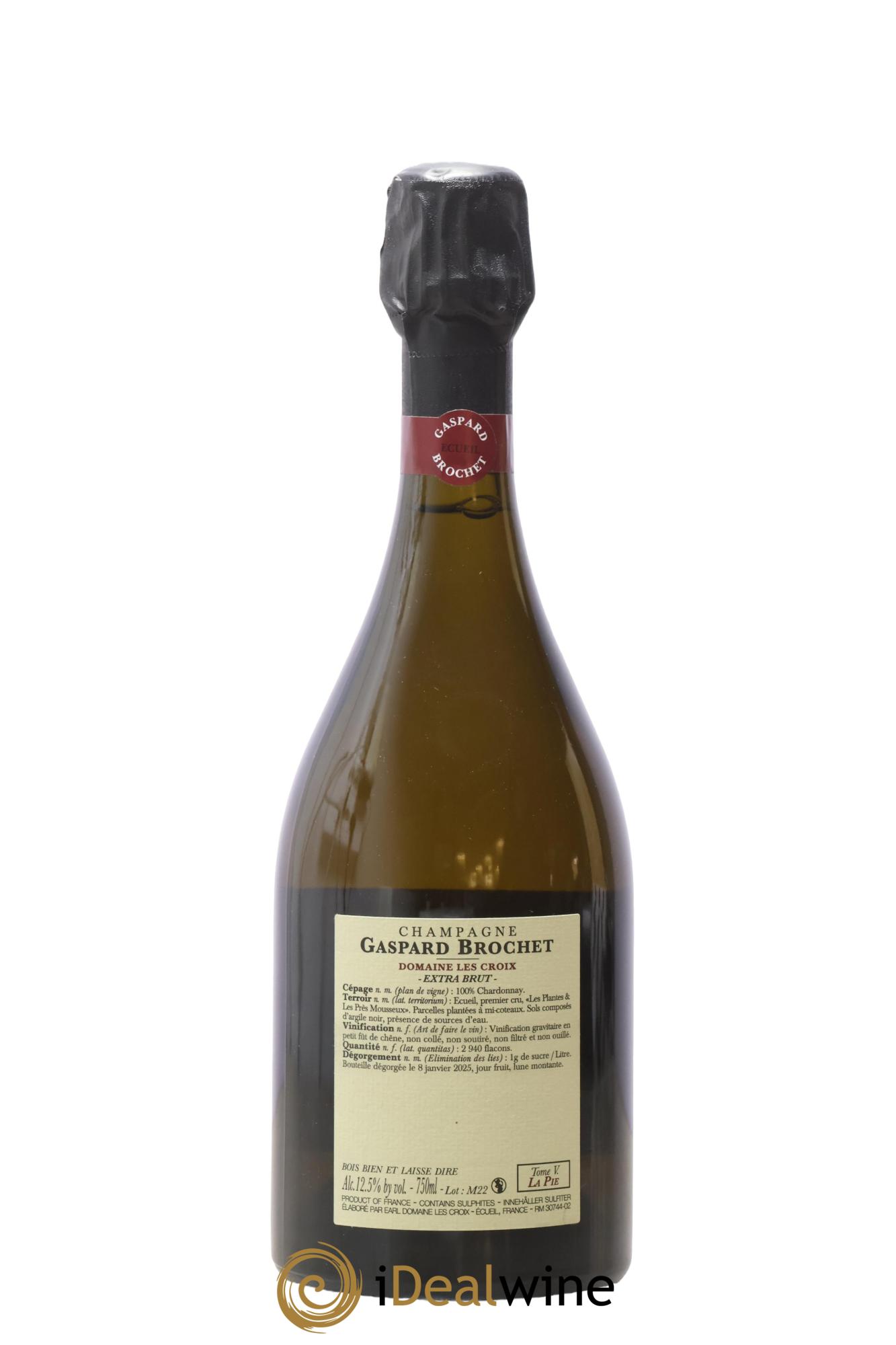La Pie Chardonnay Tome V Gaspard Brochet - Lotto di 1 bottiglia - 1