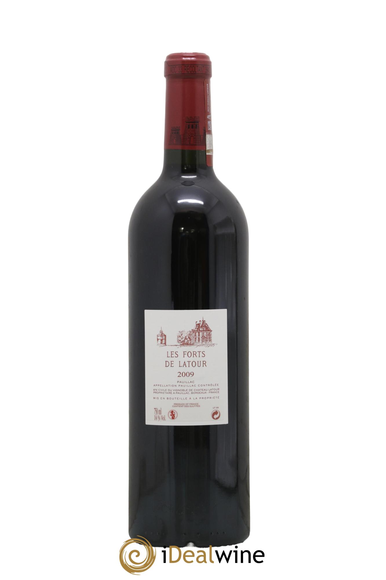 Les Forts de Latour Second Vin 2009 - Posten von 1 Flasche - 1