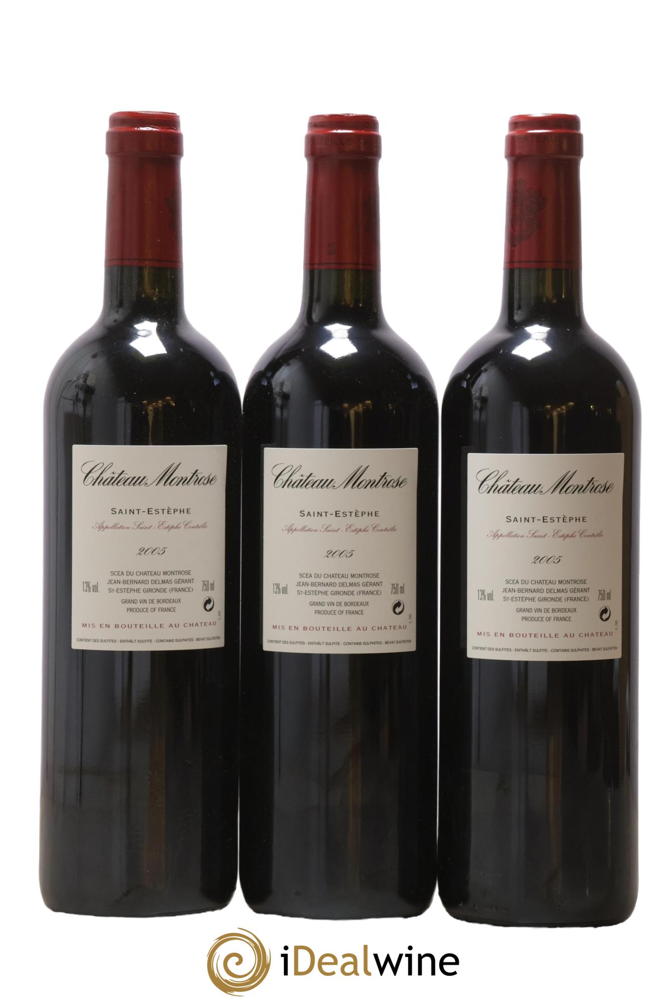 Château Montrose 2ème Grand Cru Classé 2005 - Posten von 12 Flaschen - 2