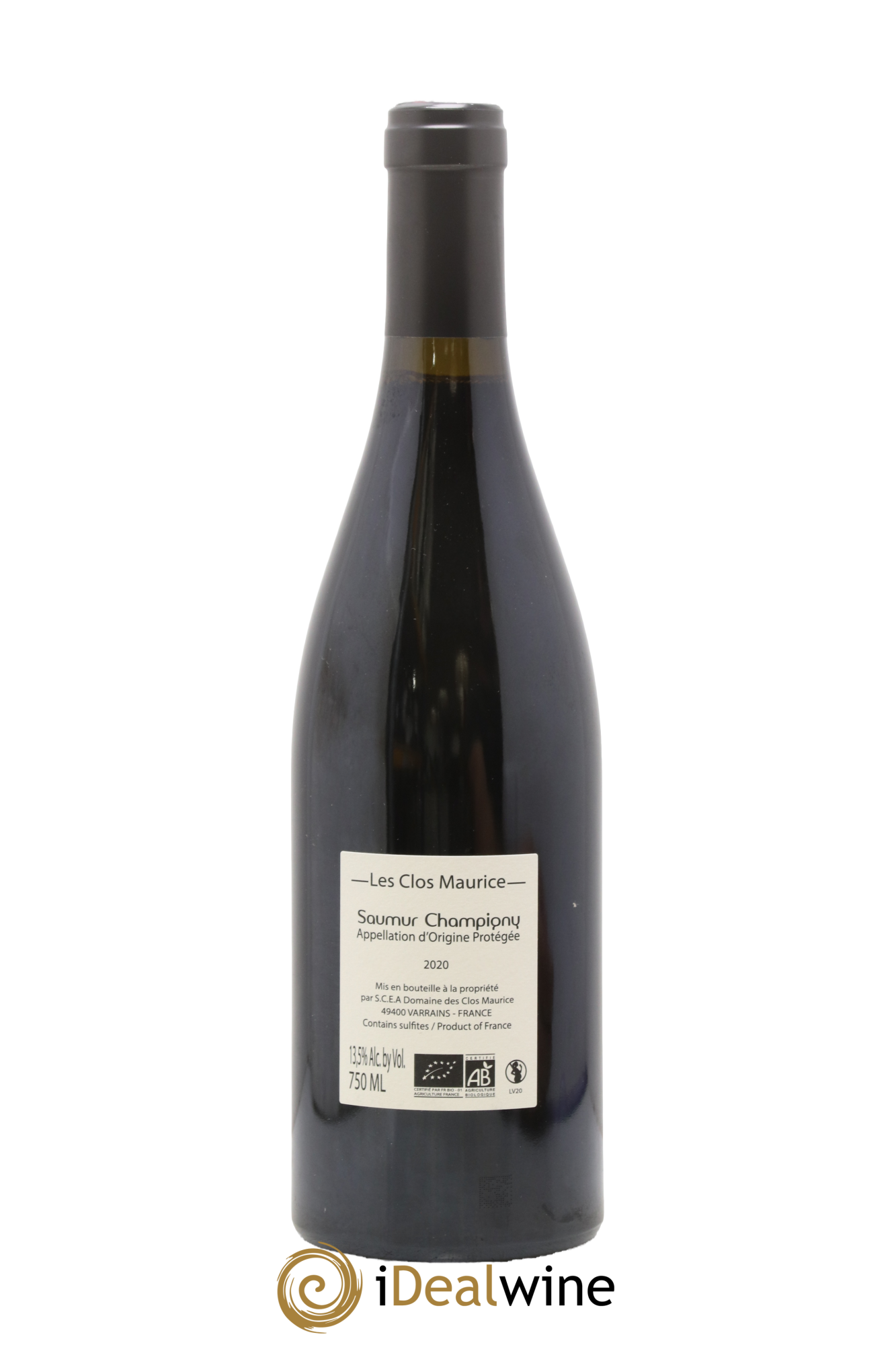 Saumur-Champigny Midi Domaine Les Clos Maurice 2020 - Posten von 1 Flasche - 1