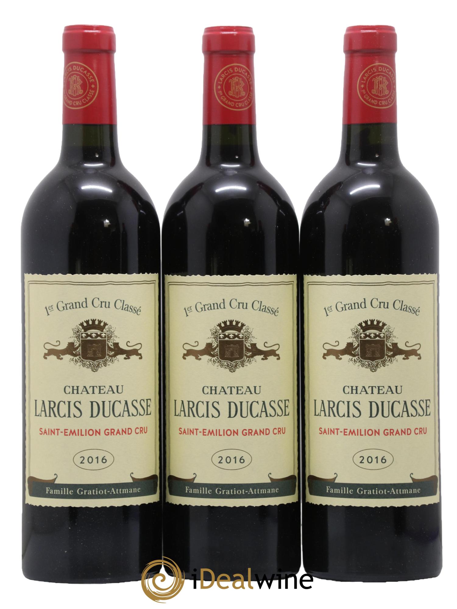 Château Larcis Ducasse 1er Grand Cru Classé B 2016 - Lot de 6 bouteilles - 1