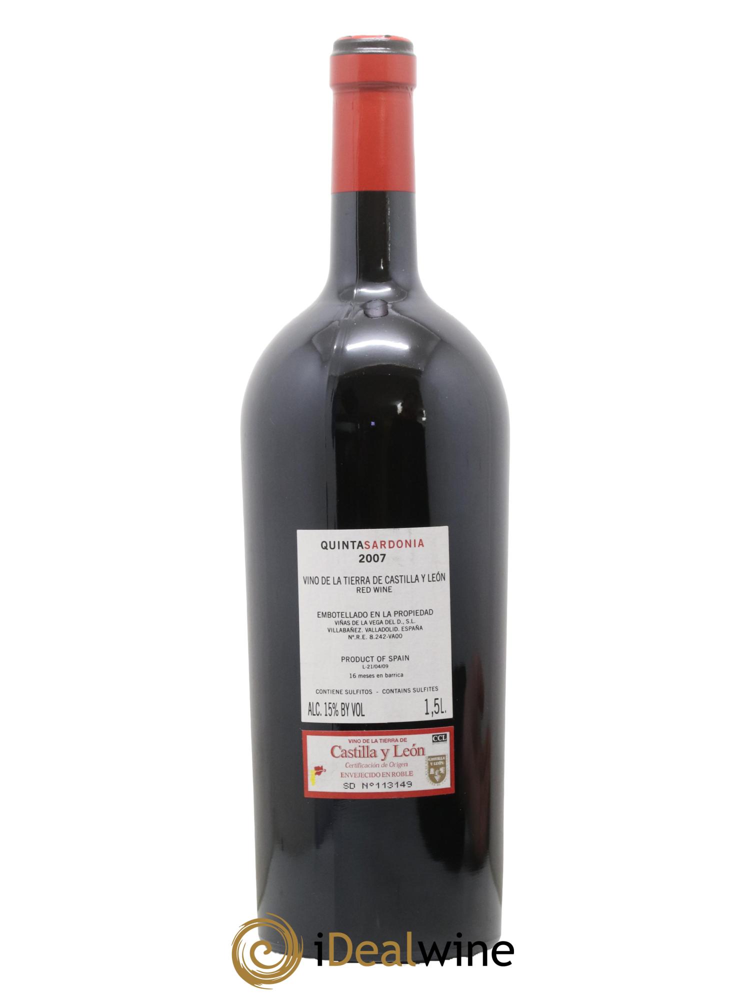 Vinas de la Vega del Duero Quinta Sardonia 2007 - Lotto di 1 magnum - 2