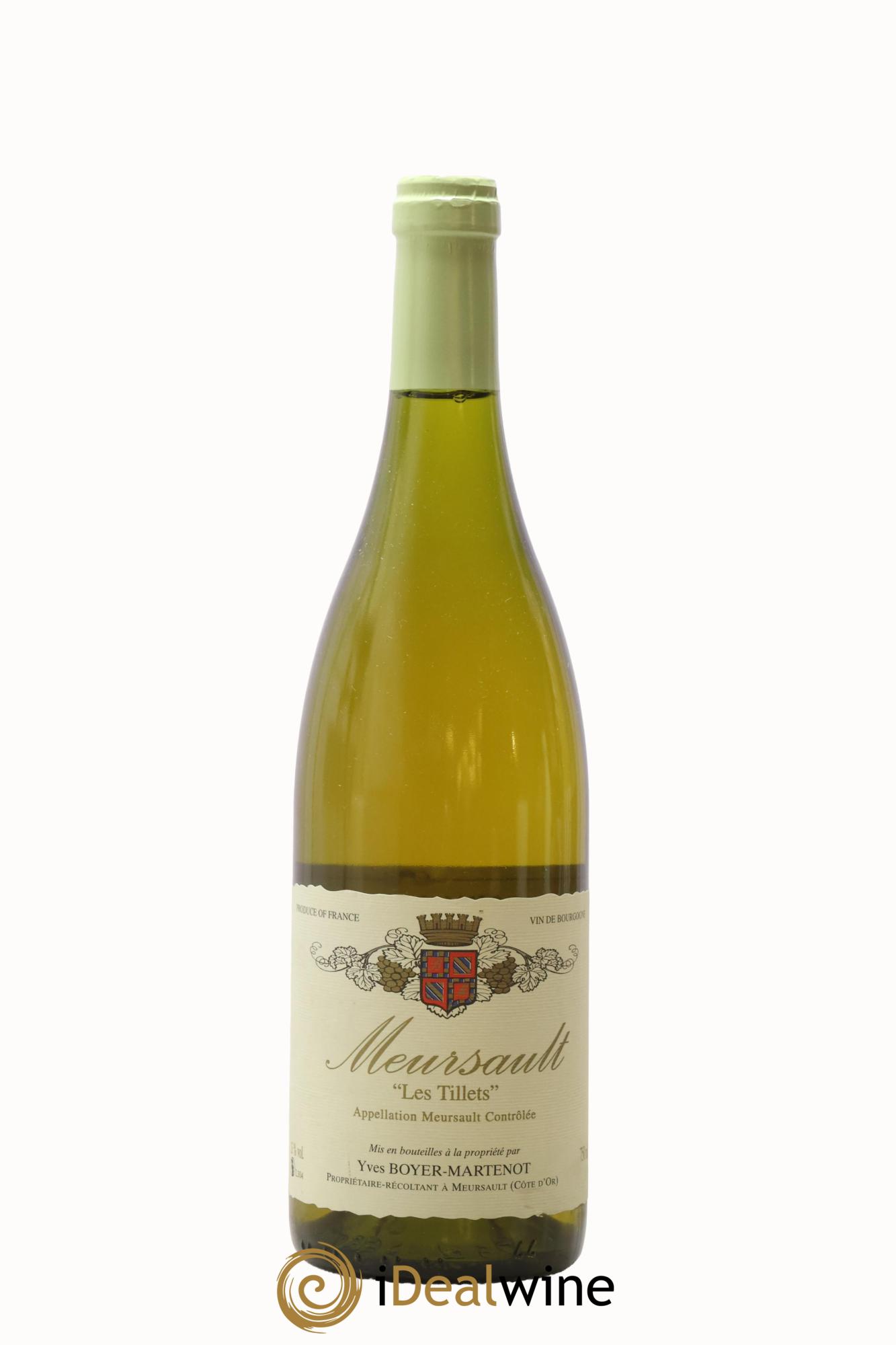 Meursault Les Tillets Boyer-Martenot 2008 - Posten von 1 Flasche - 0