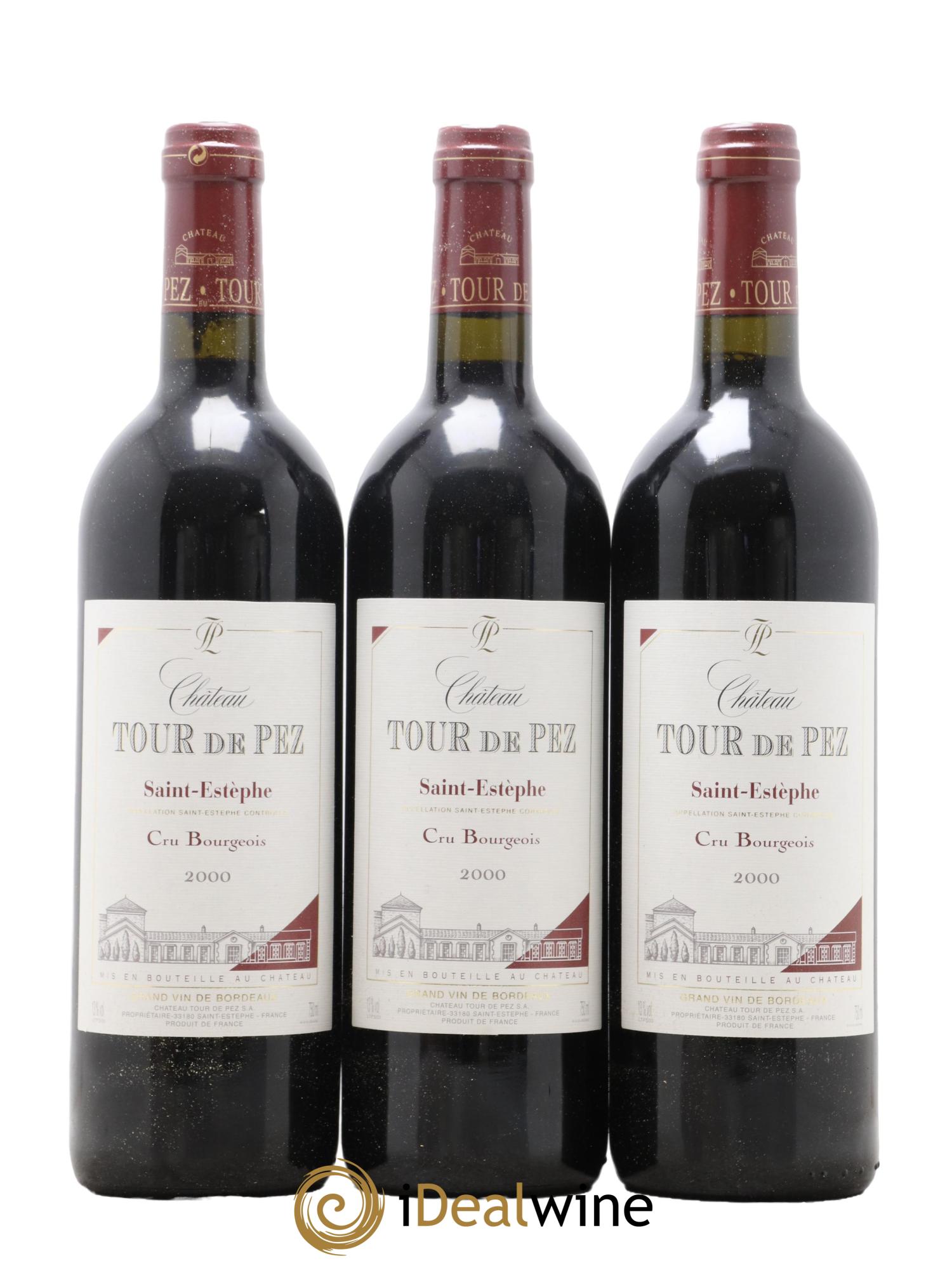 Château Tour de Pez Cru Bourgeois 2000 - Lot de 12 bouteilles - 4