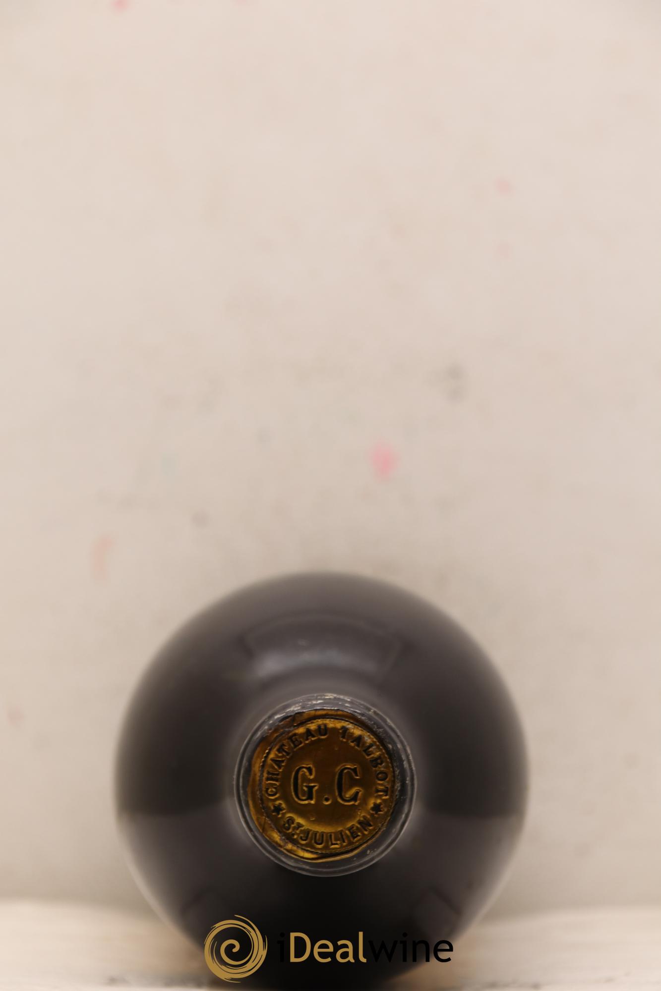 Château Talbot 4ème Grand Cru Classé 1947 - Lot de 1 bouteille - 1