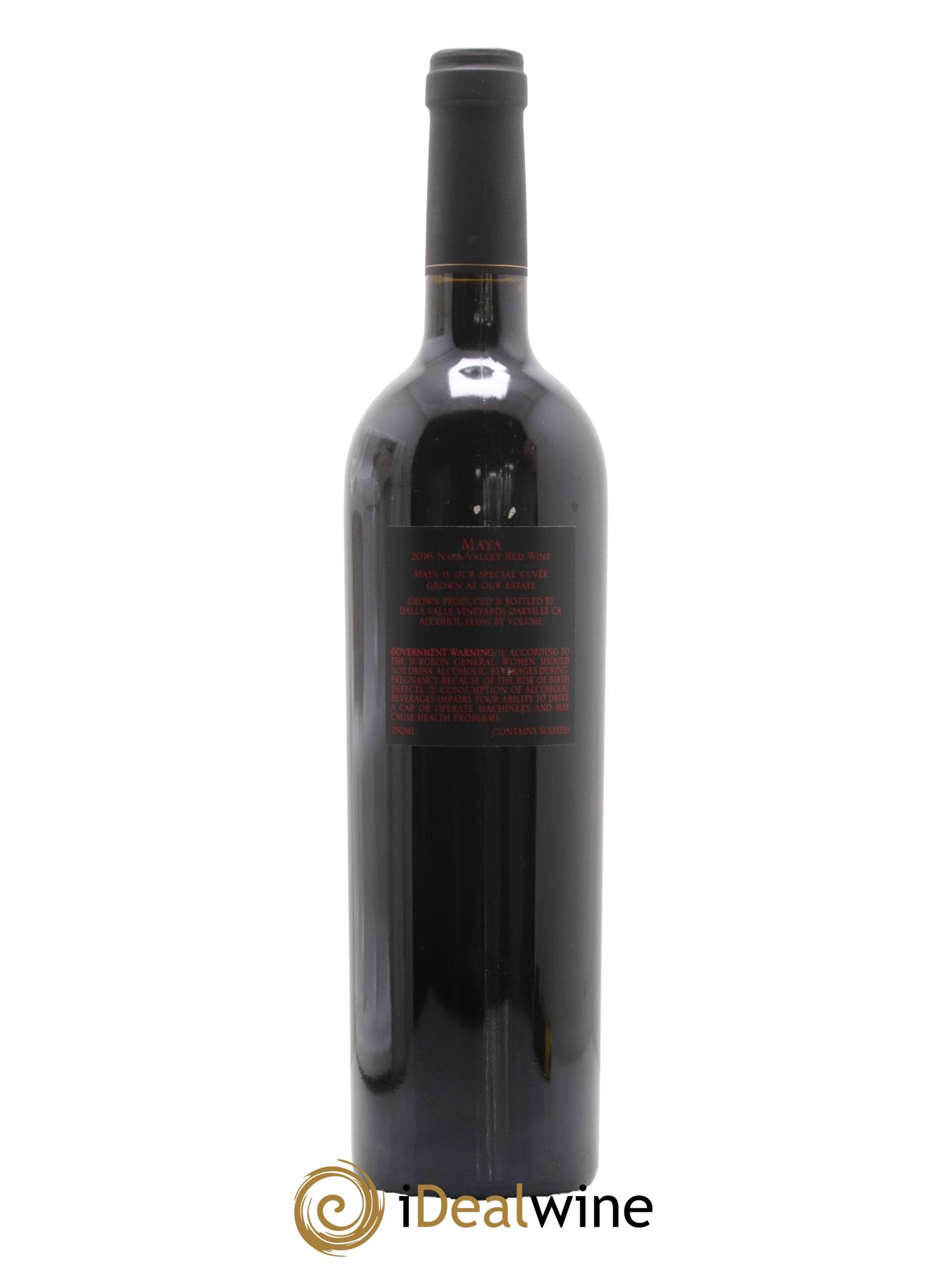 Napa Valley Dalla Valle Maya 2016 - Lot de 1 bouteille - 1