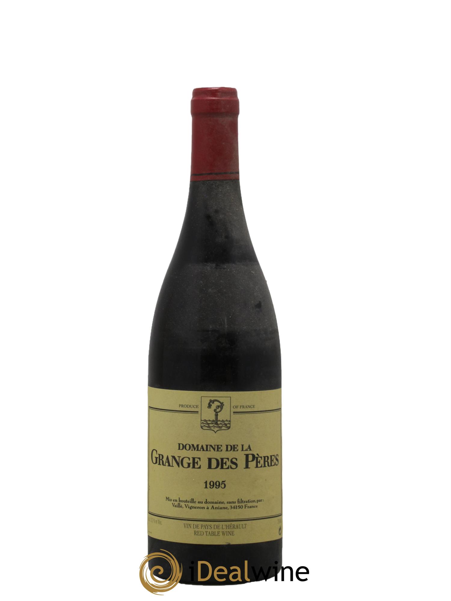 Pays d'Hérault Grange des Pères Laurent Vaillé 1995 - Lot de 1 bouteille - 0