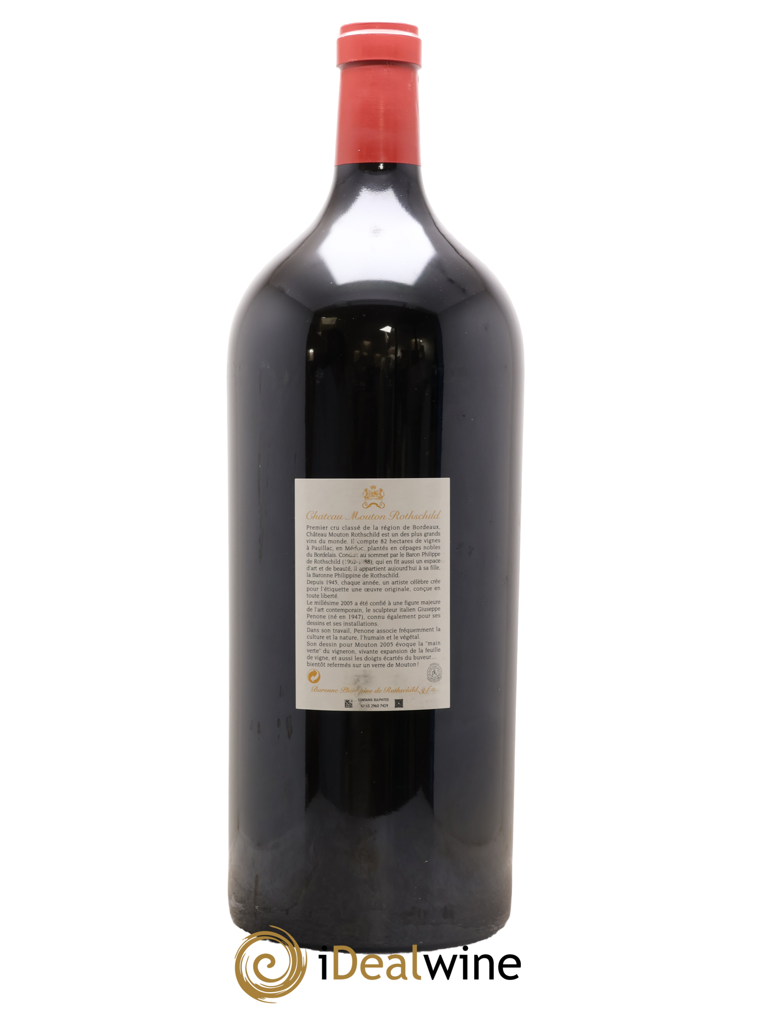 Château Mouton Rothschild 1er Grand Cru Classé 2005 - Lot de 1 impériale - 2