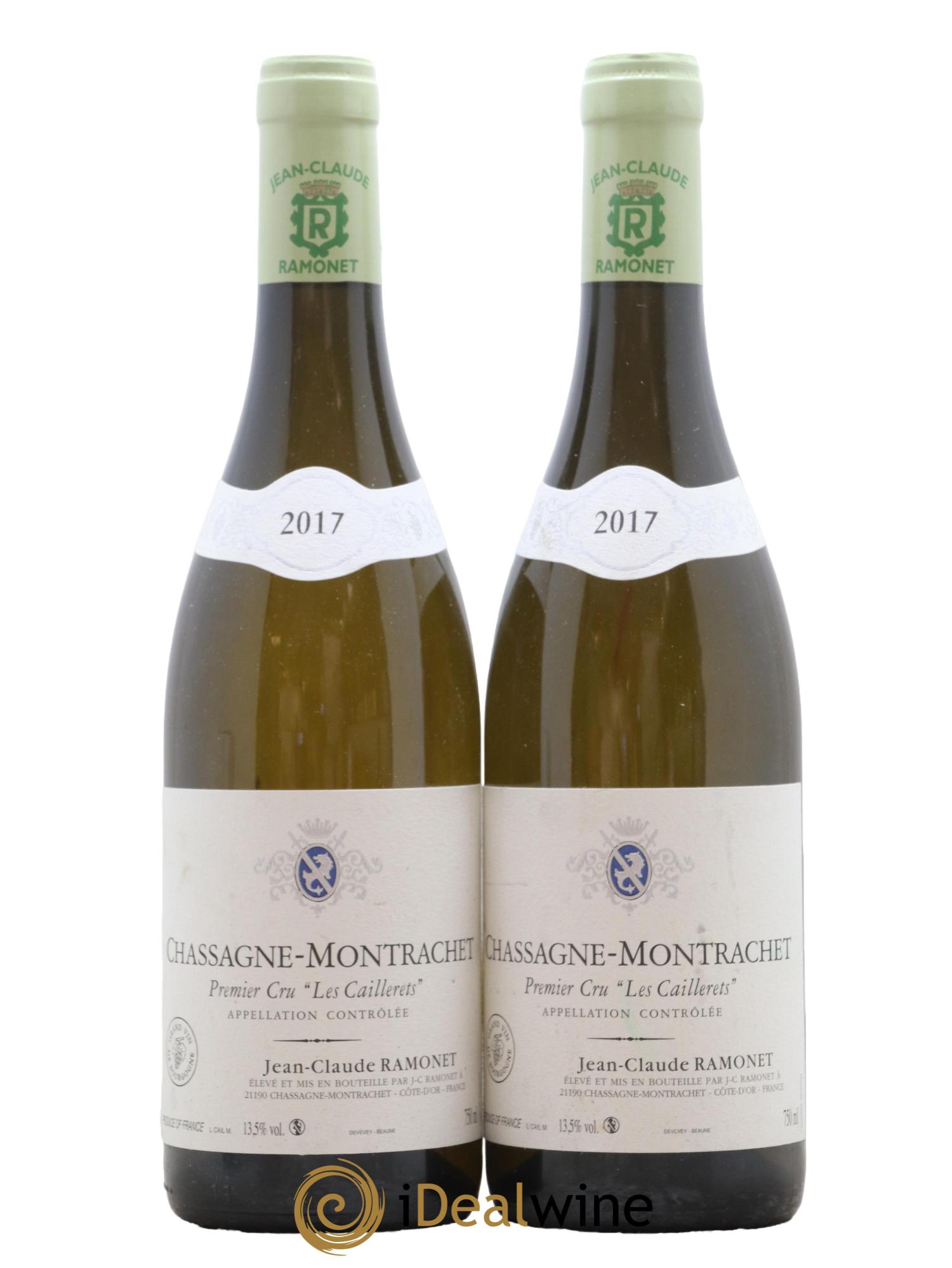 Chassagne-Montrachet 1er Cru Les Caillerets Ramonet (Domaine) 2017 - Lot de 2 bouteilles - 0