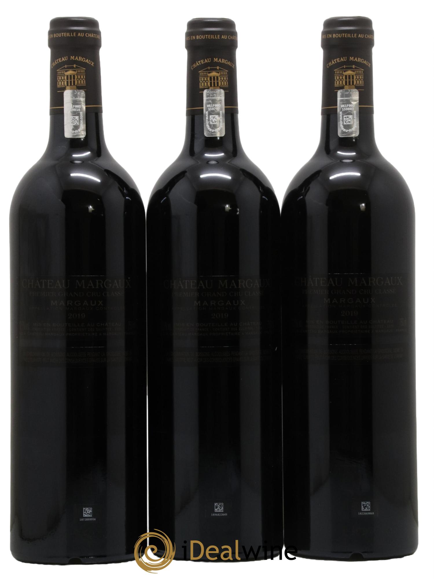 Château Margaux 1er Grand Cru Classé 2019 - Lot de 6 bouteilles - 4