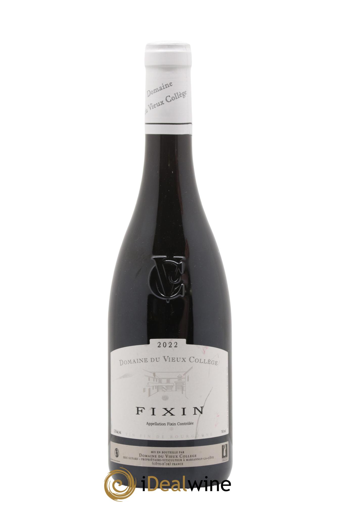 Fixin Domaine Du Vieux College 2022 - Lot de 1 bouteille - 0
