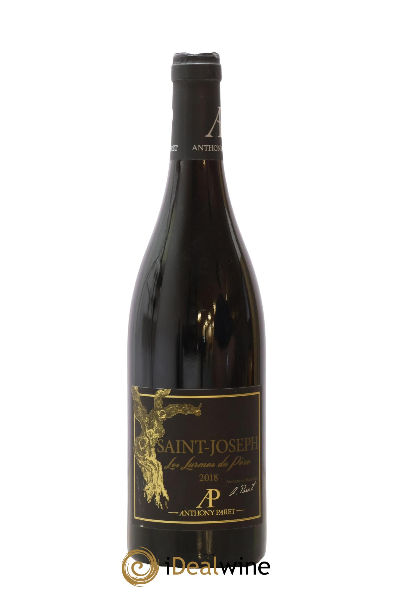 Saint-Joseph Les Larmes Du Père Domaine Alain Paret 2018 - Lot de 1 bouteille - 0
