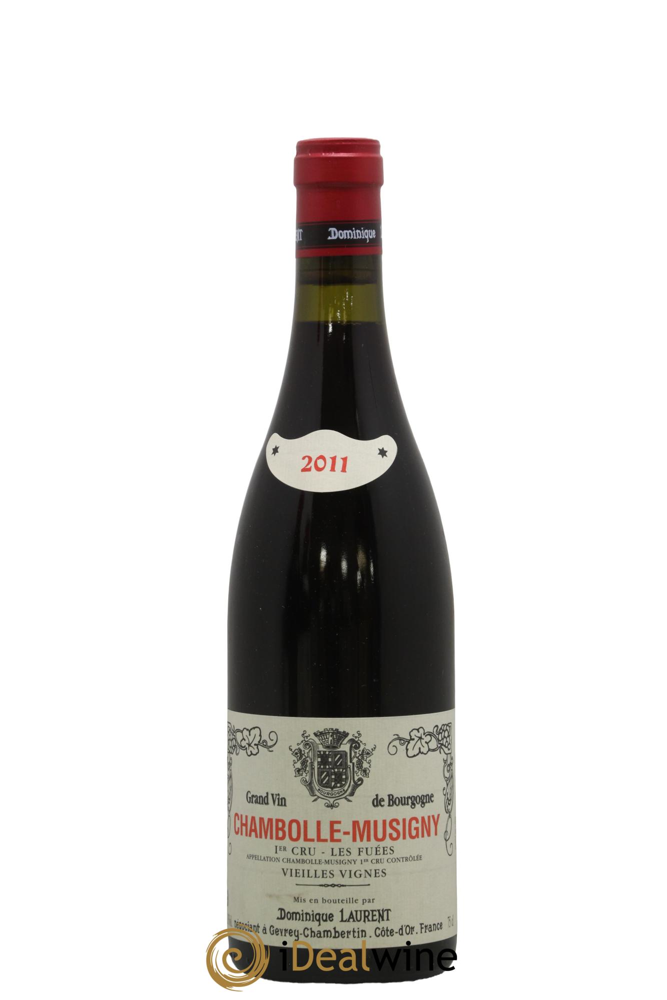 Chambolle-Musigny 1er Cru Les Fuées Vieilles Vignes Dominique Laurent 2011 - Lotto di 1 bottiglia - 0