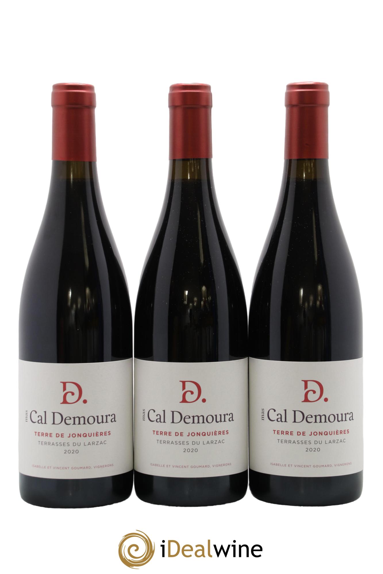 Terrasses du Larzac Terre de Jonquières Mas Cal Demoura 2020 - Lot de 3 bouteilles - 0