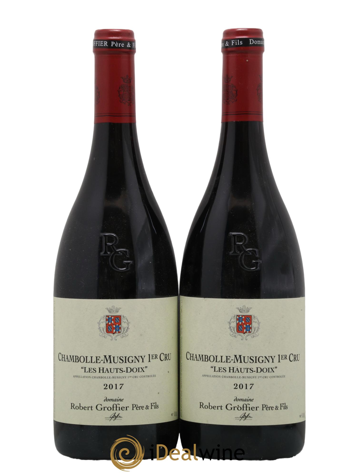 Chambolle-Musigny 1er Cru Les Hauts Doix Robert Groffier Père & Fils (Domaine) 2017 - Lot de 2 bouteilles - 0