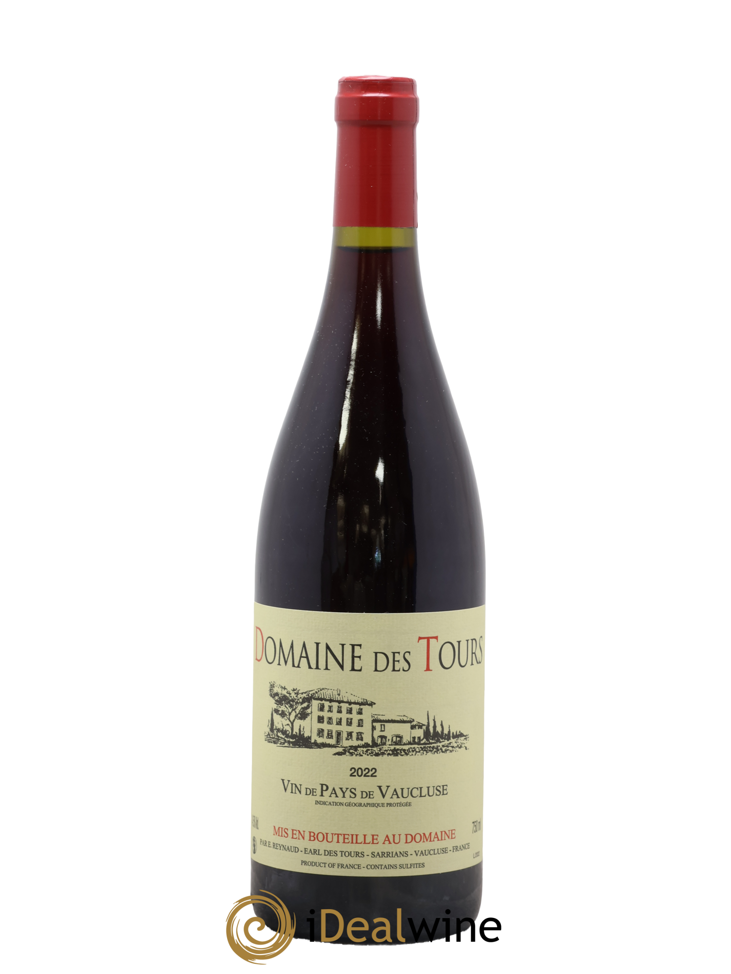 Vaucluse (Vin de Pays de Vaucluse) Domaine des Tours Emmanuel Reynaud 2022 - Posten von 1 Flasche - 0