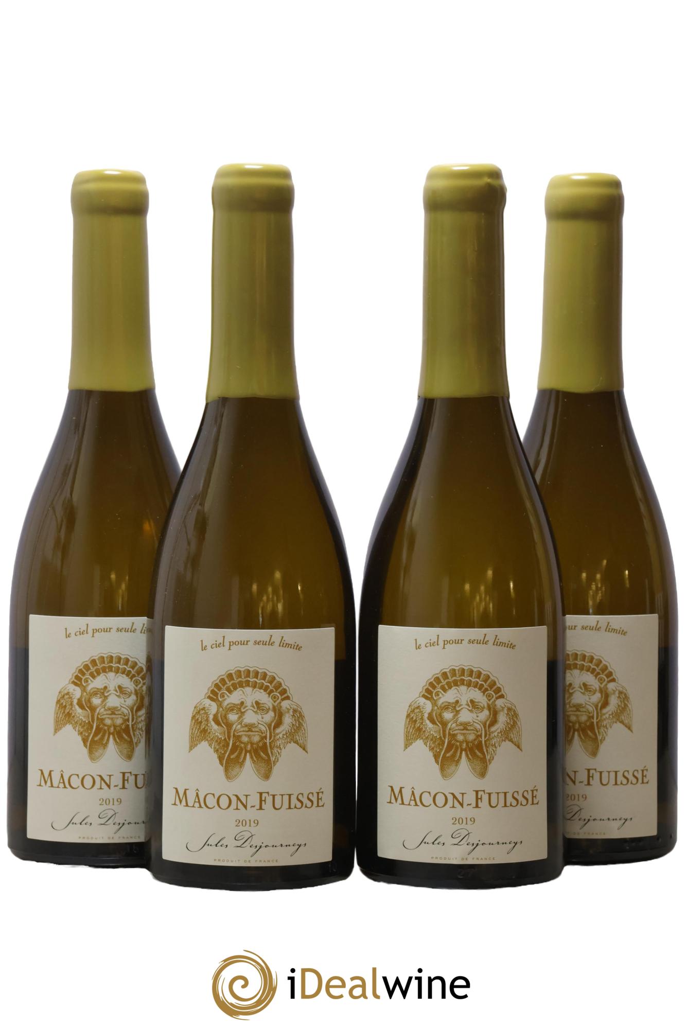 Mâcon-Fuissé Bois de la Croix Jules Desjourneys 2019 - Lot de 4 bouteilles - 0