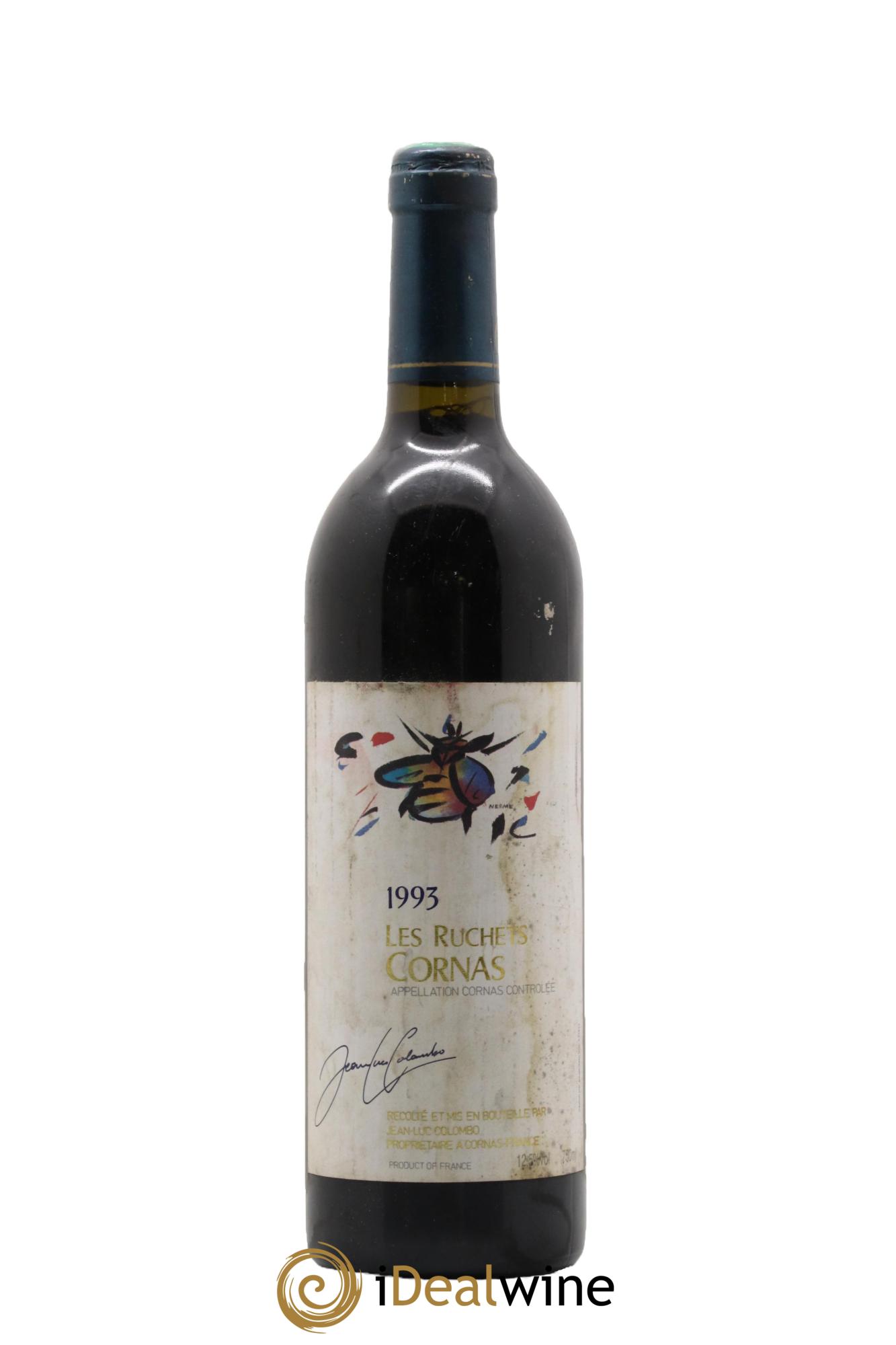 Cornas les Ruchets Jean-Luc Colombo 1993 - Lot de 1 bouteille - 0