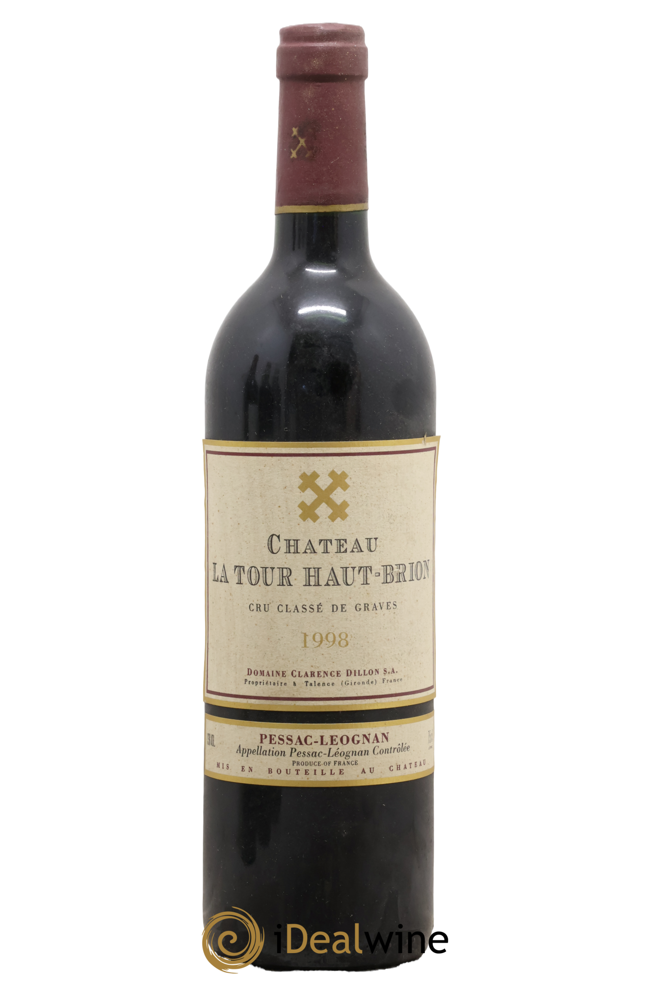 Château la Tour Haut-Brion Cru Classé de Graves 1998 - Lot of 1 bottle - 0