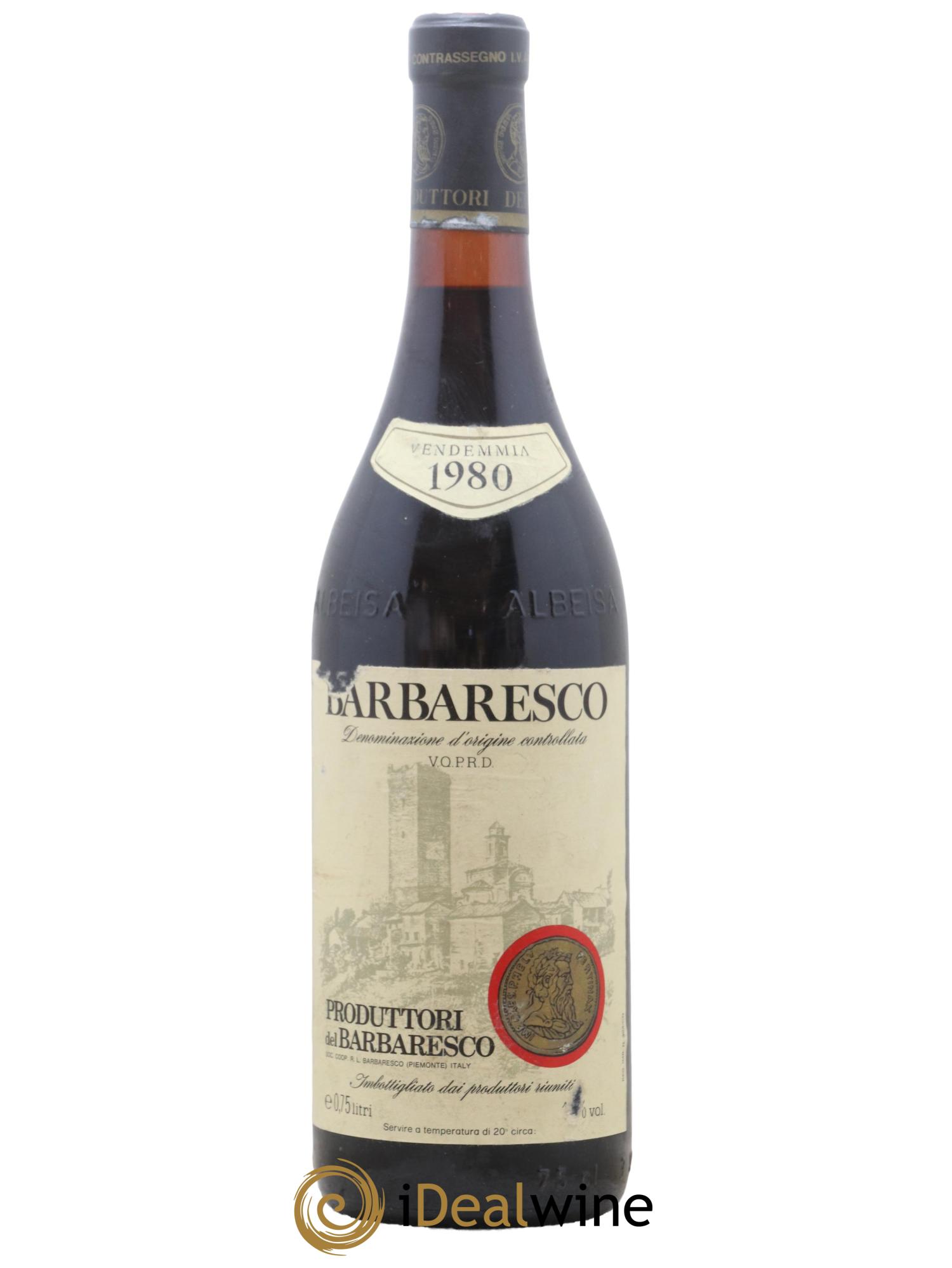Barbaresco DOCG Produttori del Barbaresco 1980 - Lot de 1 bouteille - 0