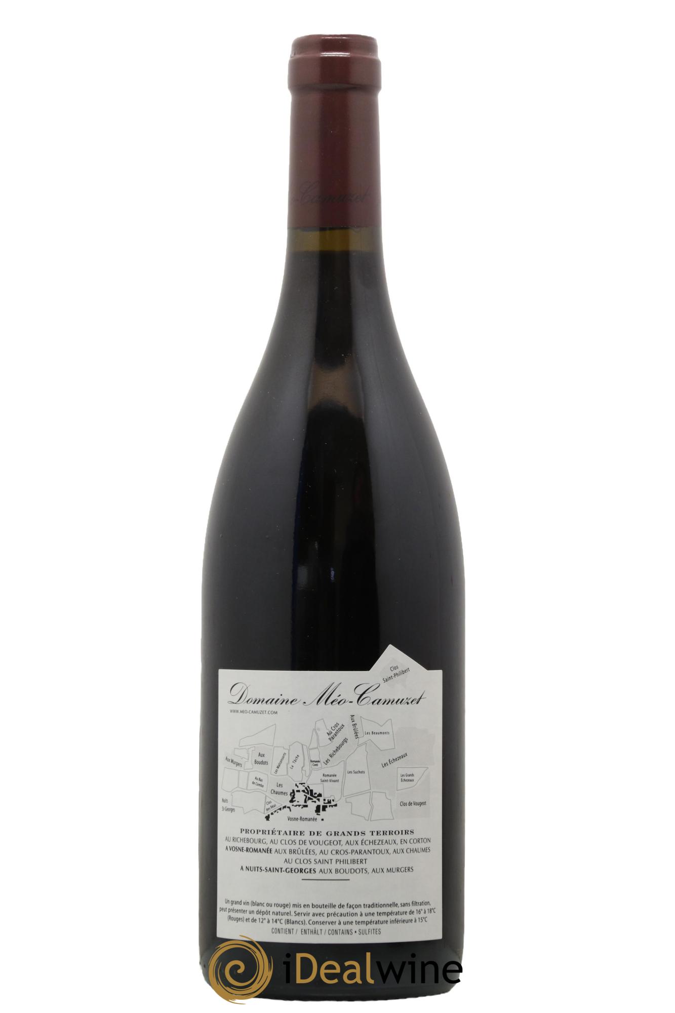 Vosne-Romanée 1er Cru Au Cros Parantoux Méo-Camuzet (Domaine) 2016 - Lot de 1 bouteille - 1