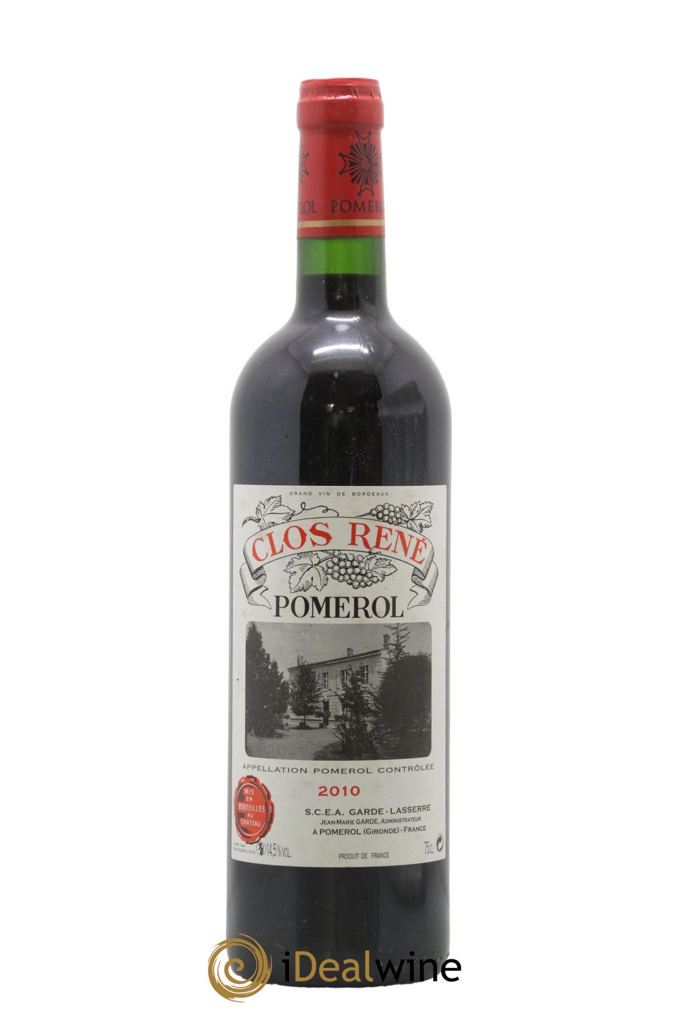 Clos René 2010 - Lot of 1 bottle - 0