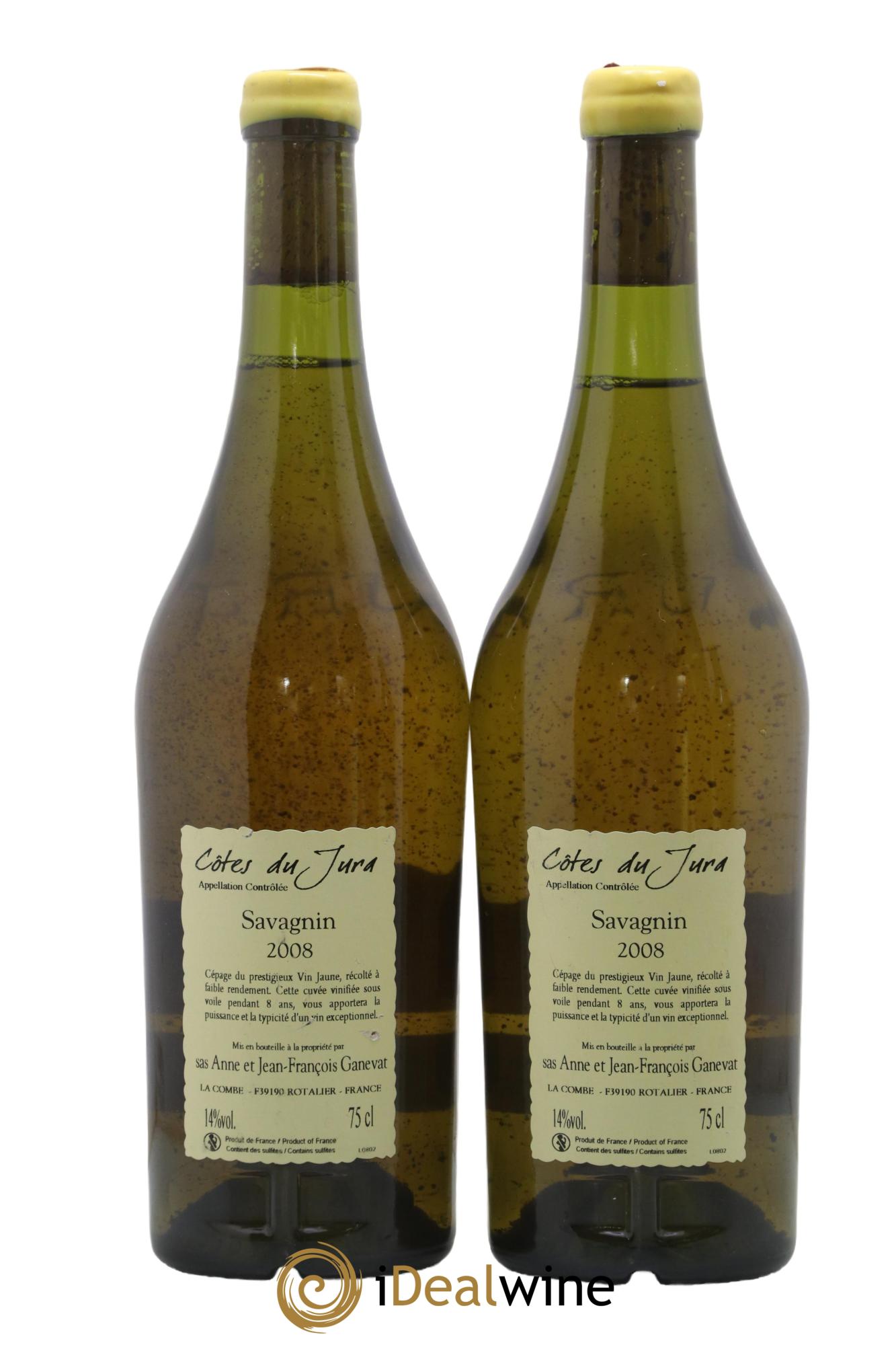 Côtes du Jura Cuvée Prestige Jean-François Ganevat (Domaine) 2008 - Posten von 2 Flaschen - 1