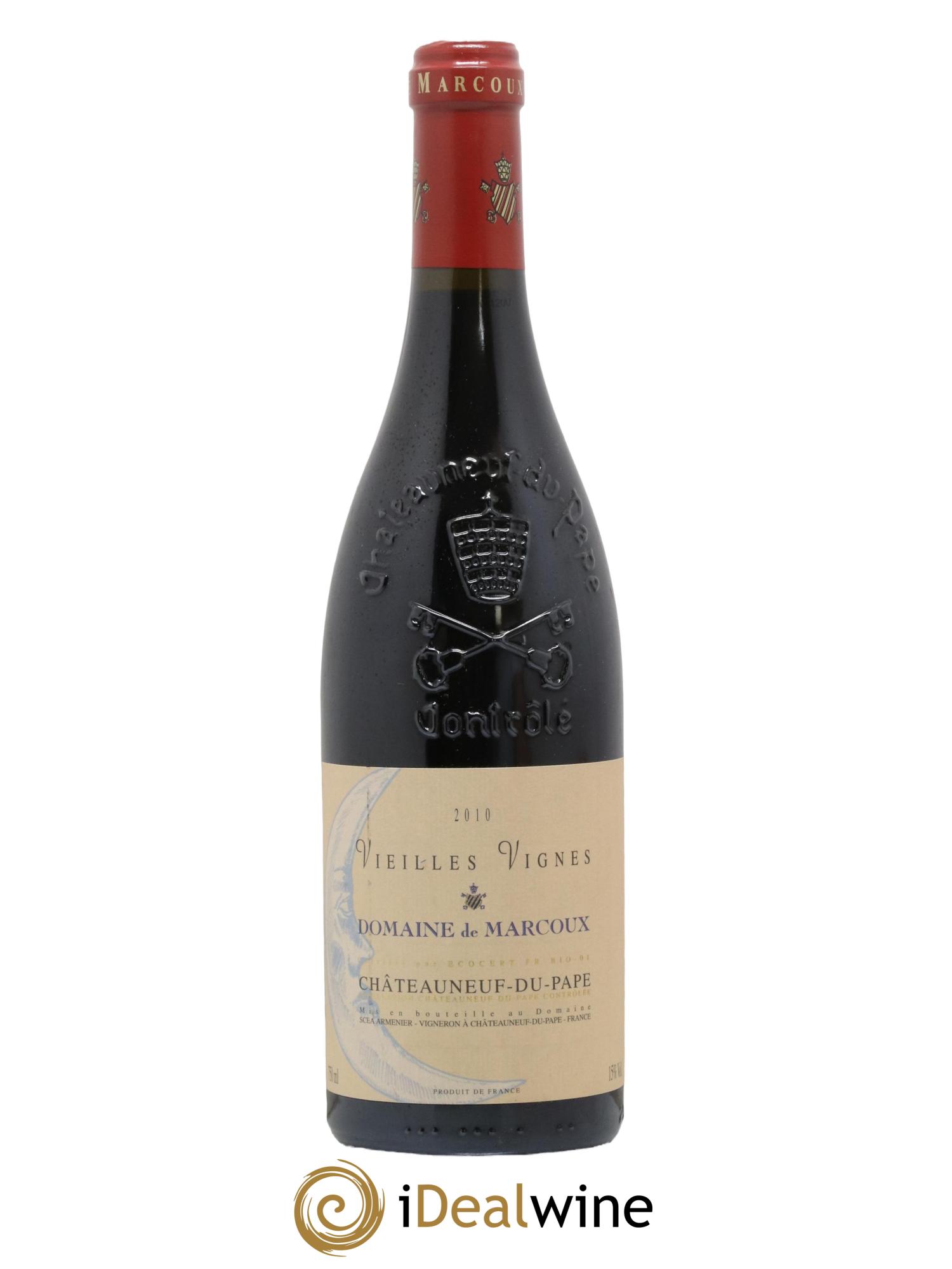 Châteauneuf-du-Pape Vieilles Vignes Marcoux (Domaine de) 2010 - Lot of 1 bottle - 0