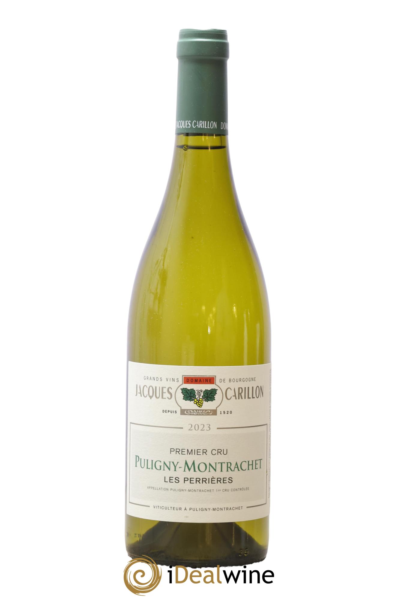 Puligny-Montrachet 1er Cru Les Perrières Jacques Carillon (Domaine) 2023 - Lot de 1 bouteille - 0