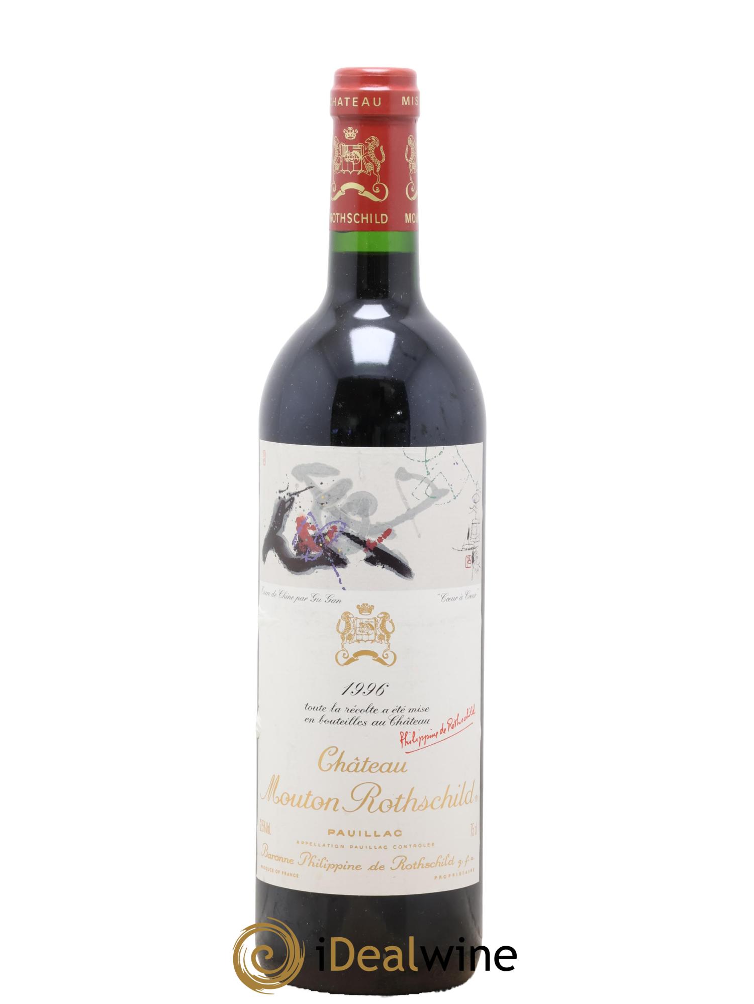 Château Mouton Rothschild 1er Grand Cru Classé 1996 - Lotto di 1 bottiglia - 0