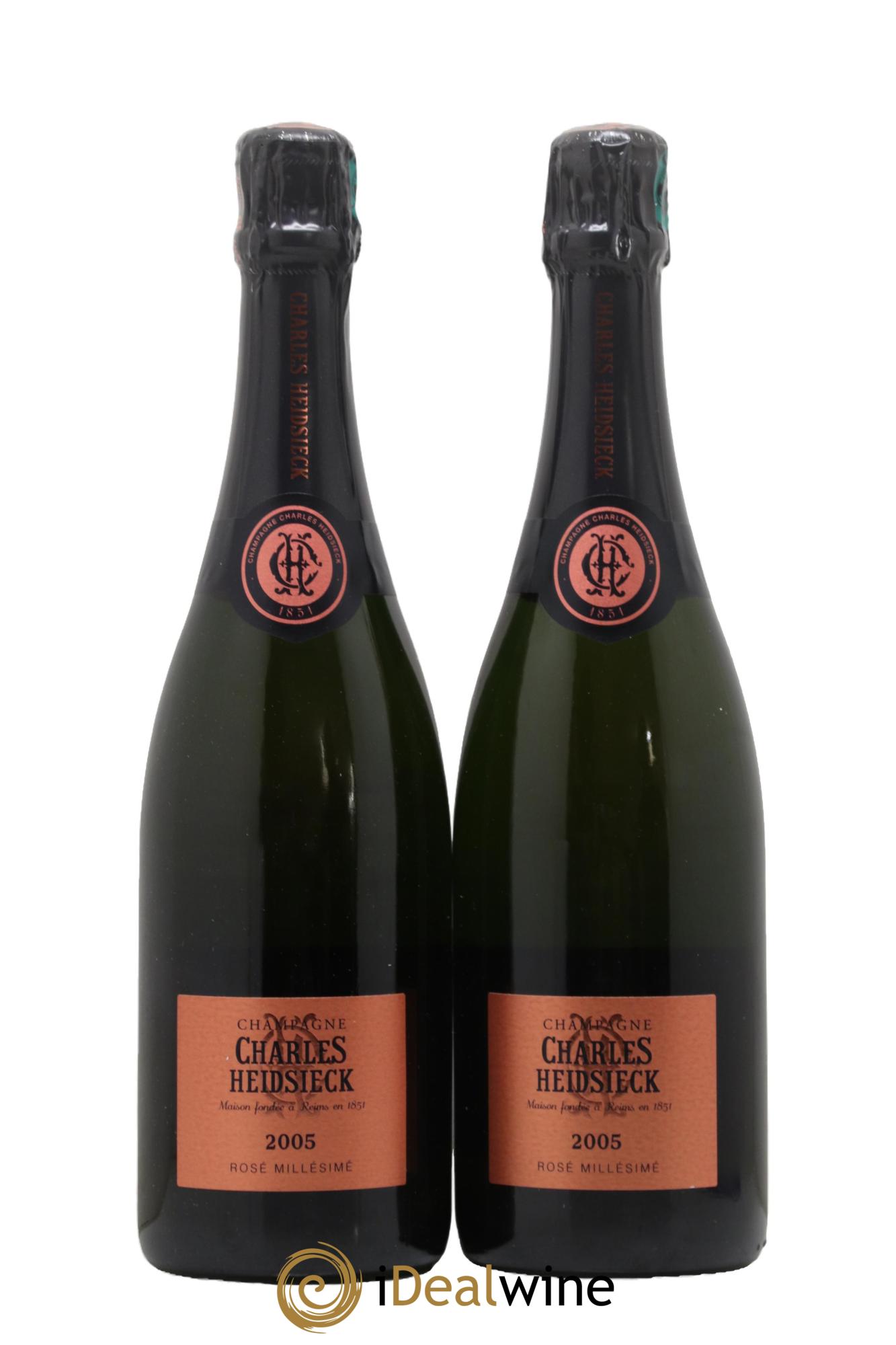 Millésimé Brut Charles Heidsieck 2005 - Lot de 2 bouteilles - 0