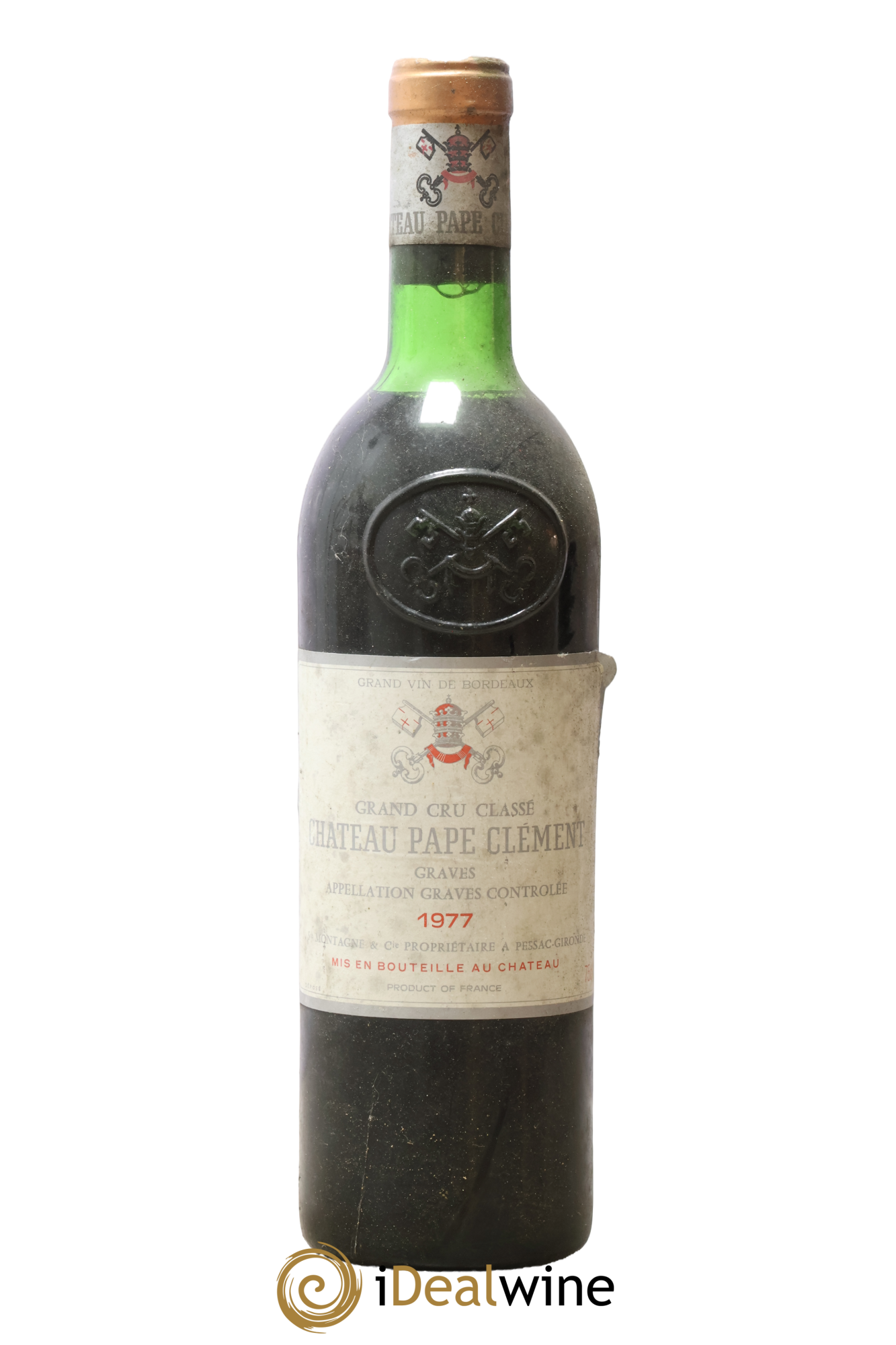 Château Pape Clément Cru Classé de Graves 1977 - Lot of 1 bottle - 0