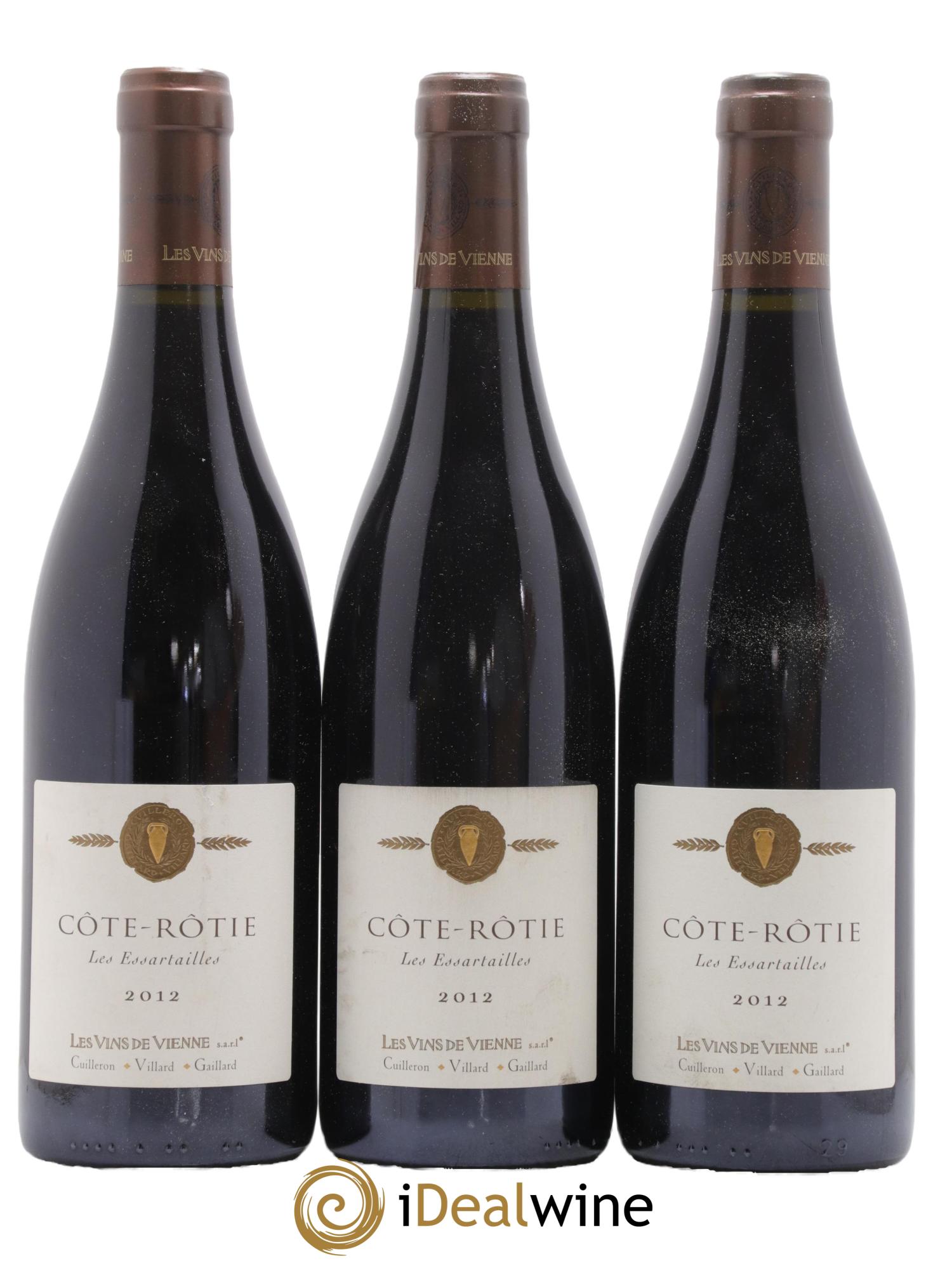 Côte-Rôtie Les Essartailles Les Vins de Vienne 2012 - Lot de 3 bouteilles - 0