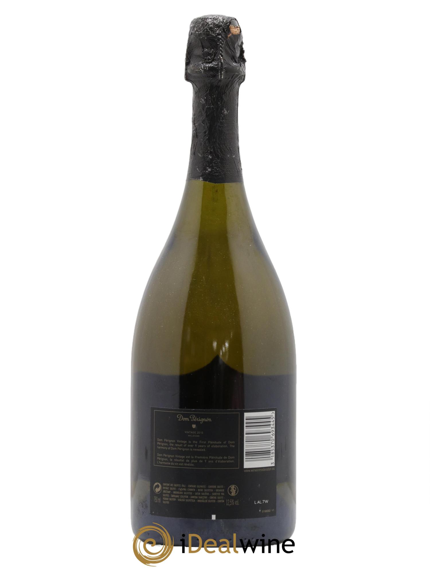 Brut Dom Pérignon 2010 - Lot de 1 bouteille - 1