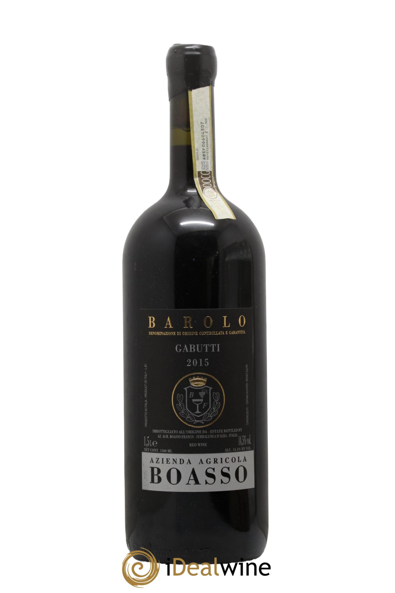 Barolo DOCG Gabutti Boasso 2015 - Lotto di 1 magnum - 0