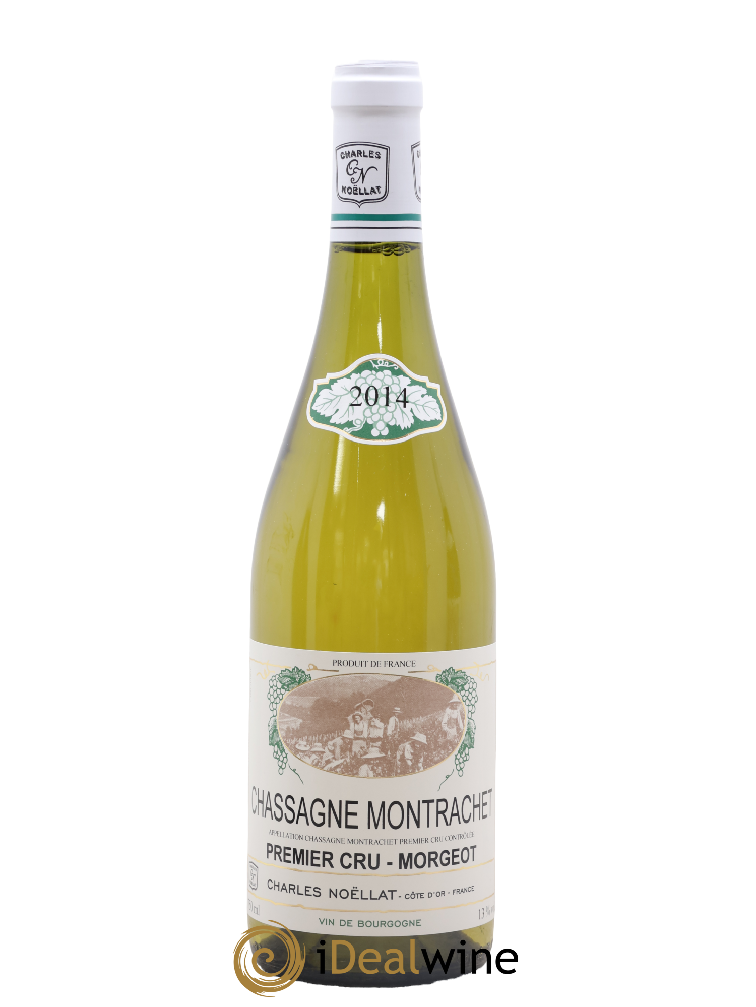 Chassagne-Montrachet 1er Cru Morgeot Charles Noëllat 2014 - Posten von 1 Flasche - 0