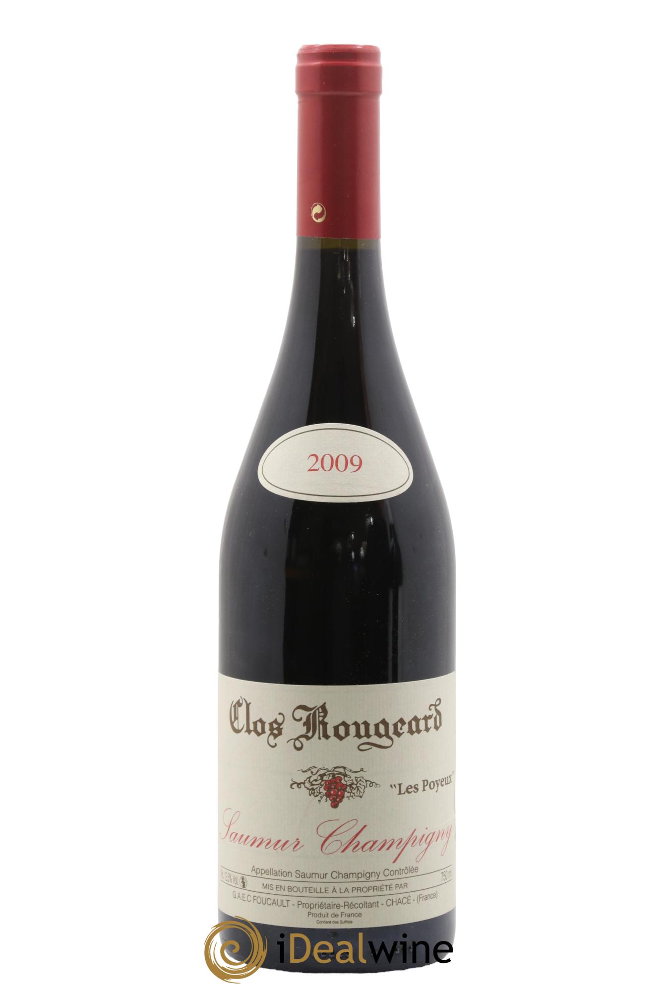 Saumur-Champigny Les Poyeux Clos Rougeard 2009 - Lot de 1 bouteille - 0