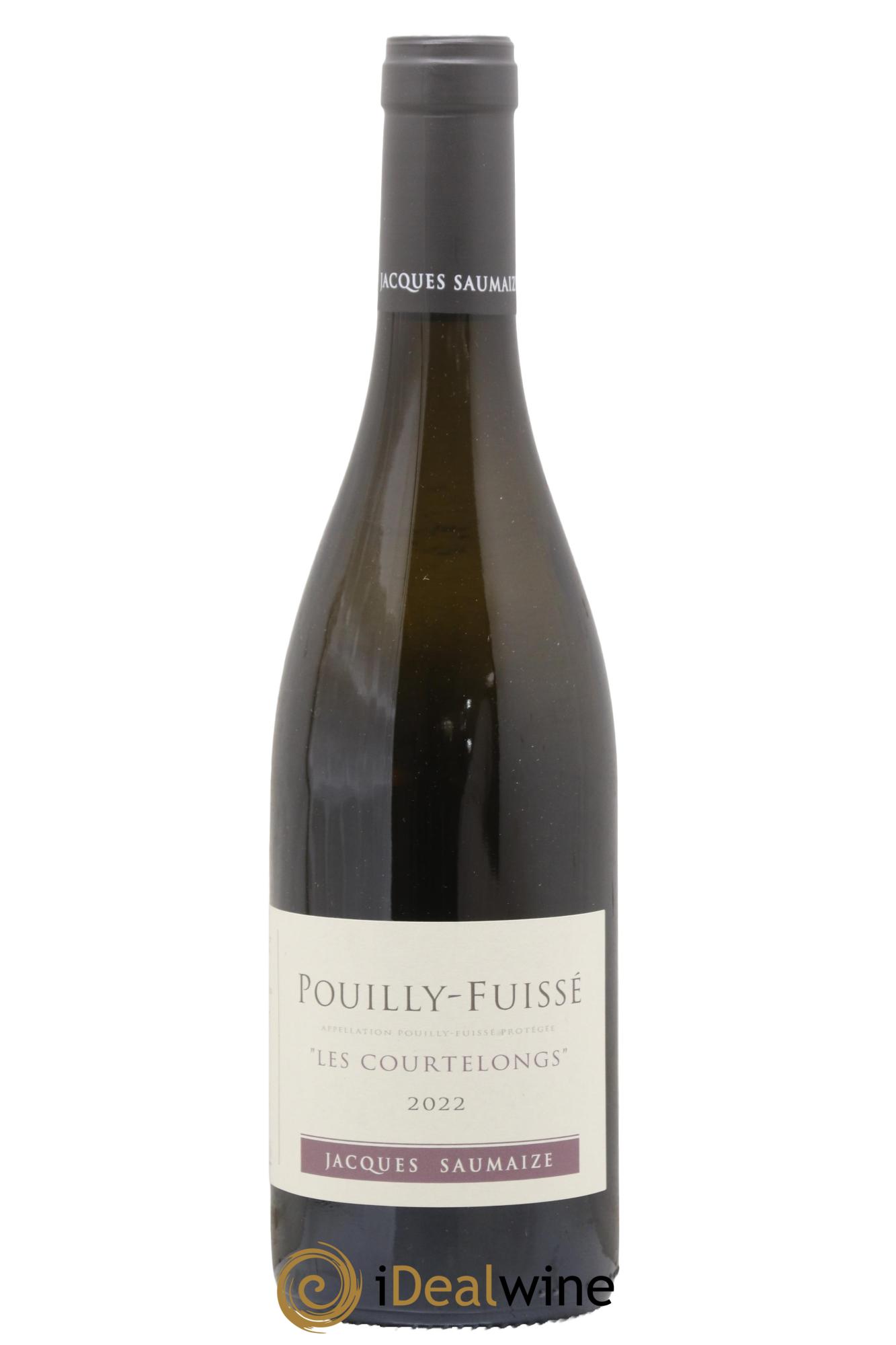 Pouilly-Fuissé Les Courtelongs Jacques et Nathalie Saumaize 2022 - Lot de 1 bouteille - 0