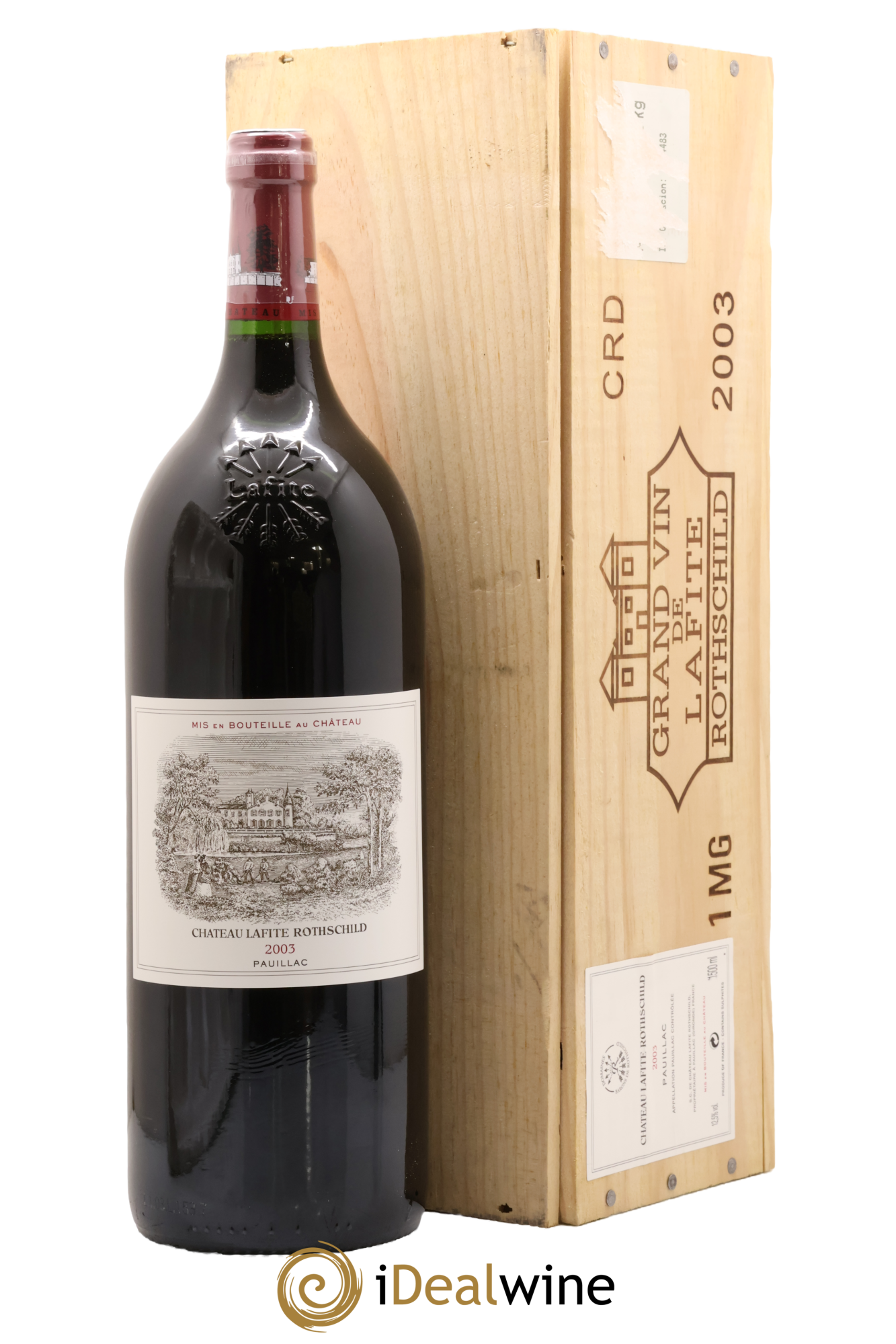 Château Lafite Rothschild 1er Grand Cru Classé 2003 - Posten von 1 Magnum - 0