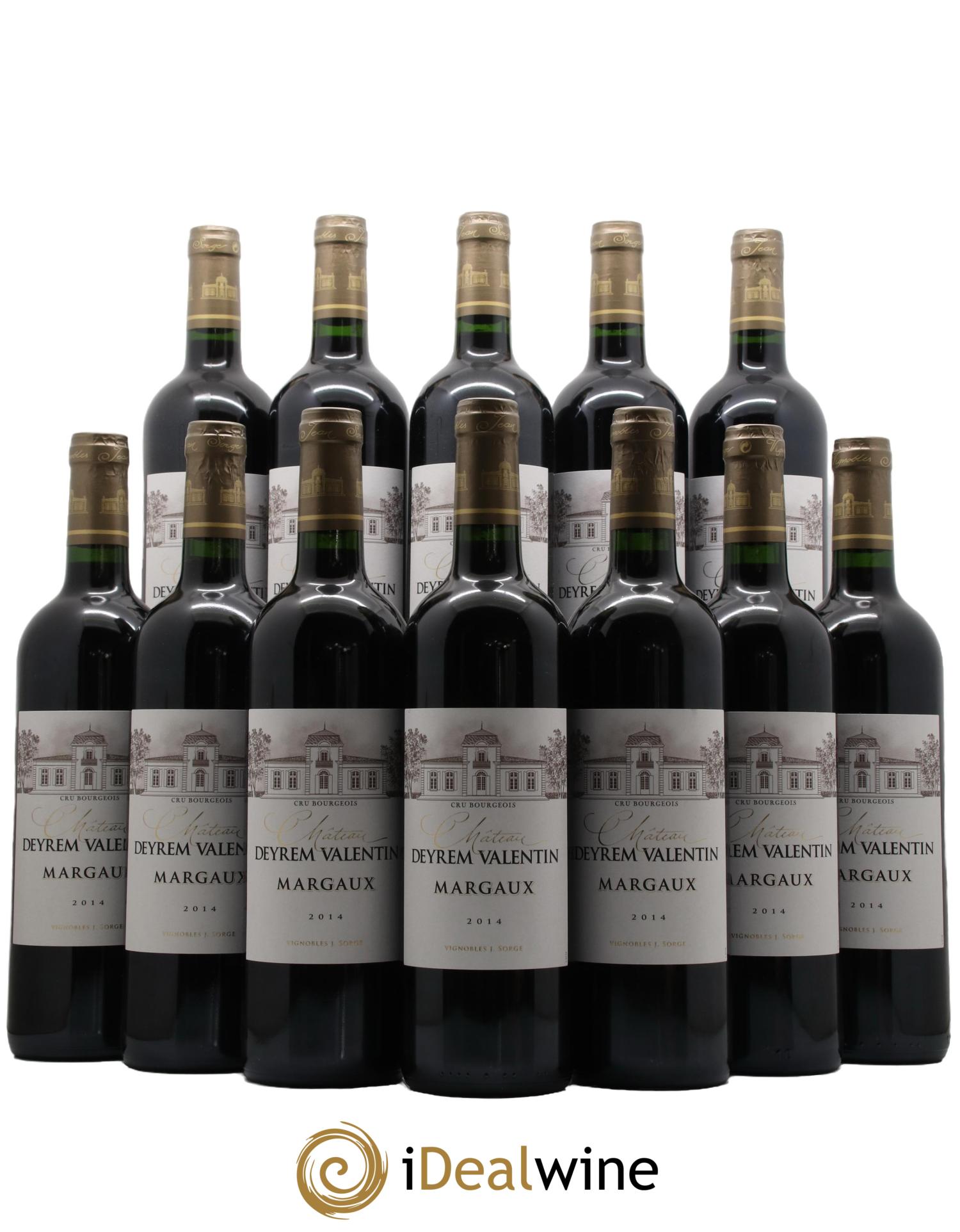 Château Deyrem Valentin Cru Bourgeois 2014 - Lot de 12 bouteilles - 0
