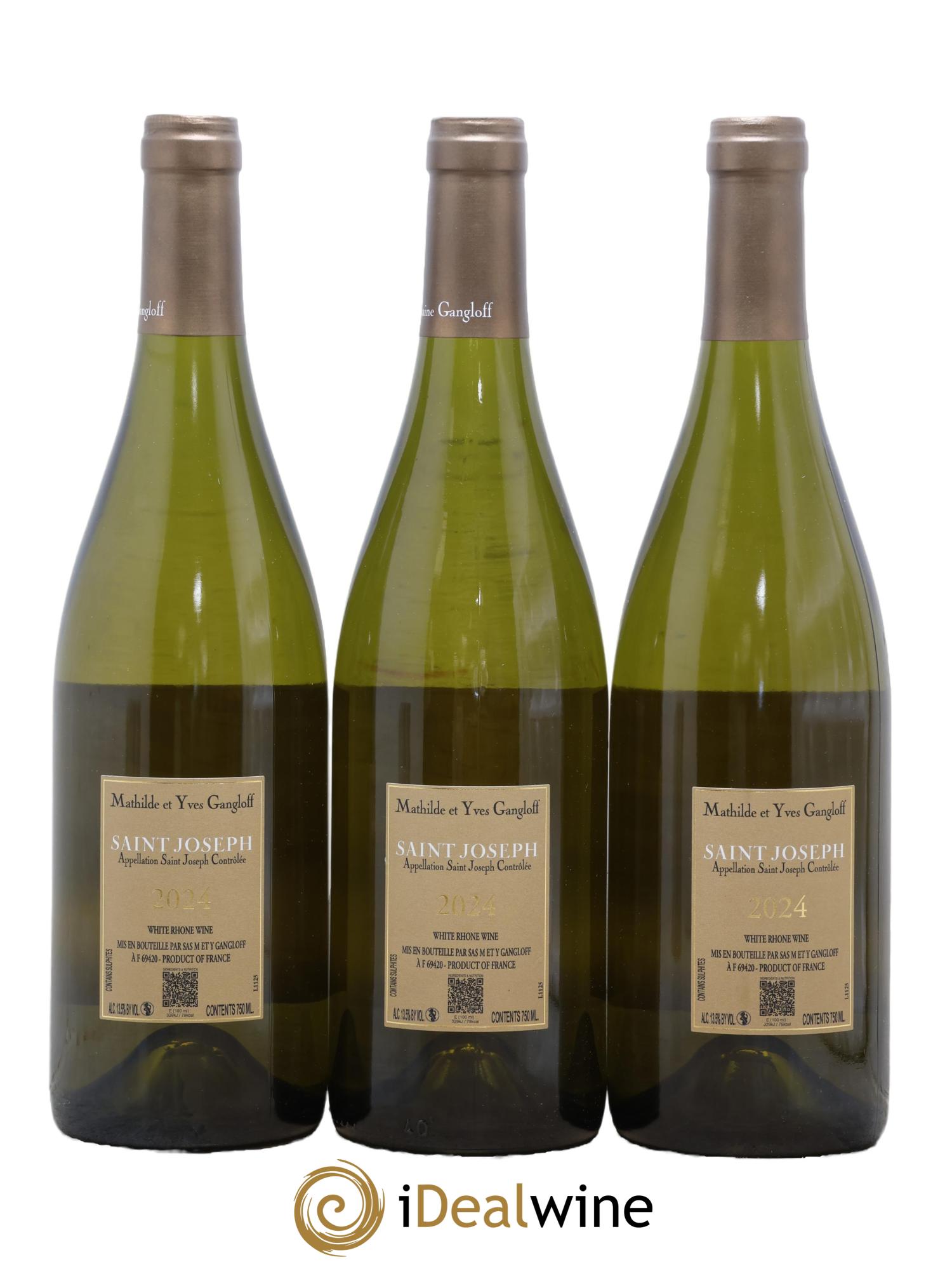 Saint-Joseph Gangloff (Domaine) 2024 - Lot de 3 bouteilles - 1