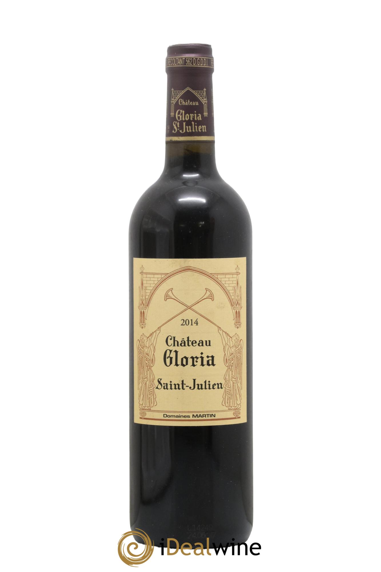 Château Gloria 2014 - Lot of 1 bottle - 0