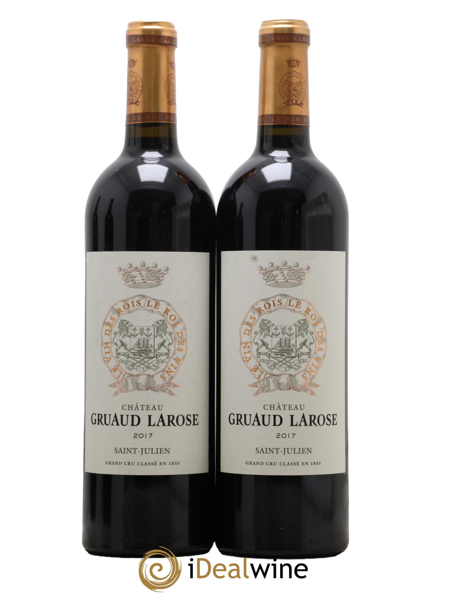 Château Gruaud Larose 2ème Grand Cru Classé 2017 - Lot de 2 bouteilles - 0