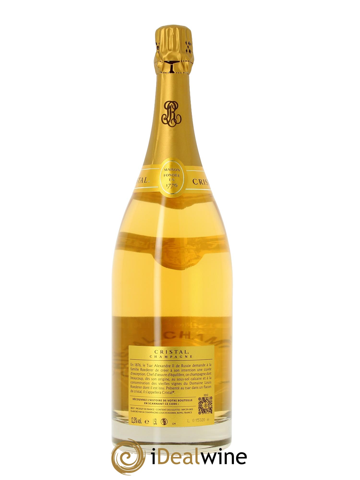 Cristal Louis Roederer  2012 - Lotto di 1 magnum - 2