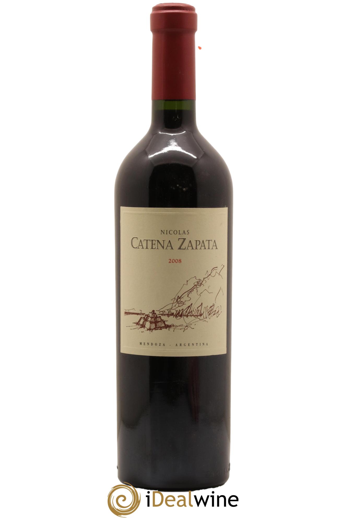 Mendoza Catena Zapata Nicolas 2008 - Lot de 1 bouteille - 0