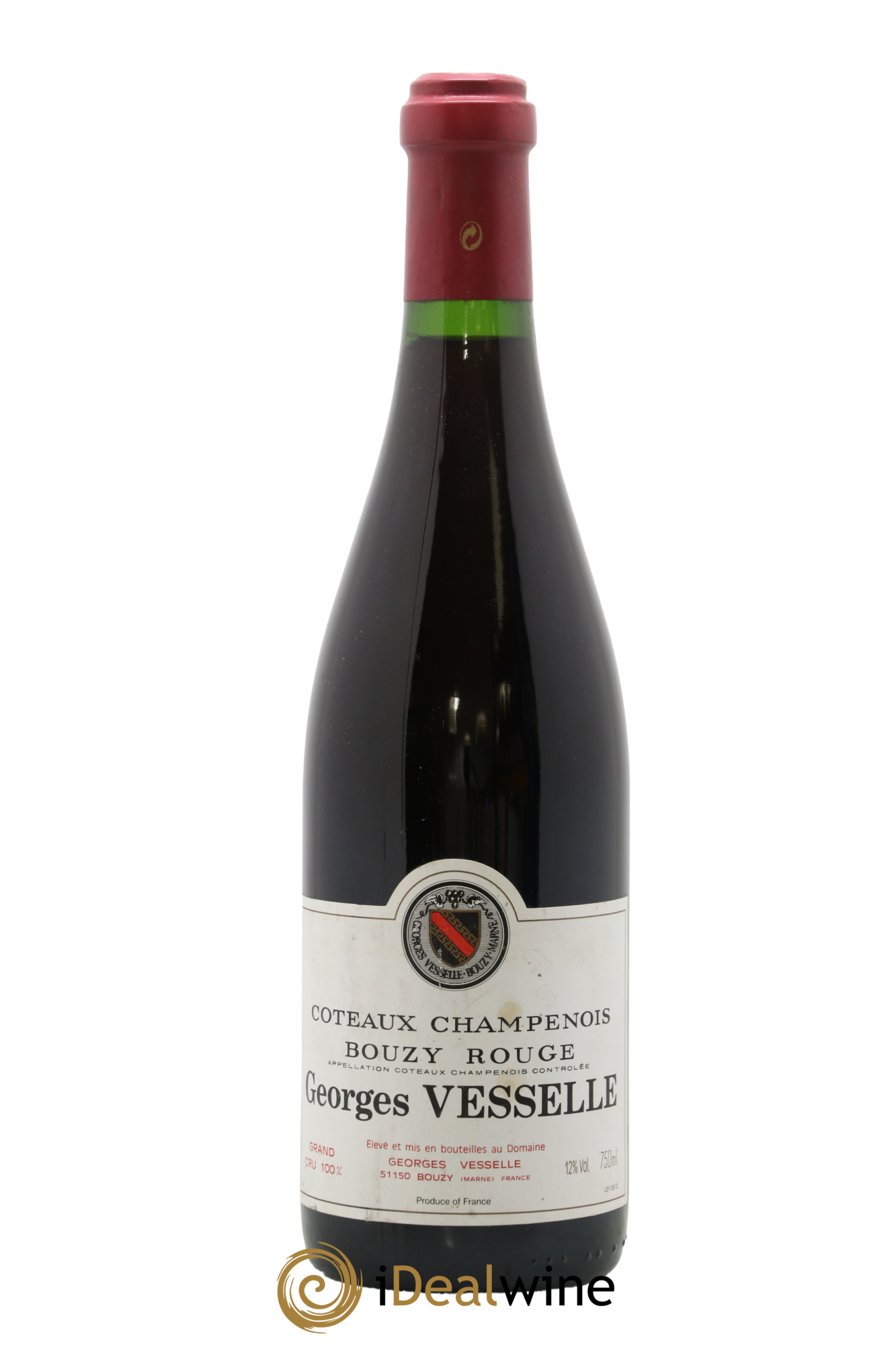 Coteaux Champenois Bouzy - Grand Cru Georges Vesselle - Lot de 1 bouteille - 0
